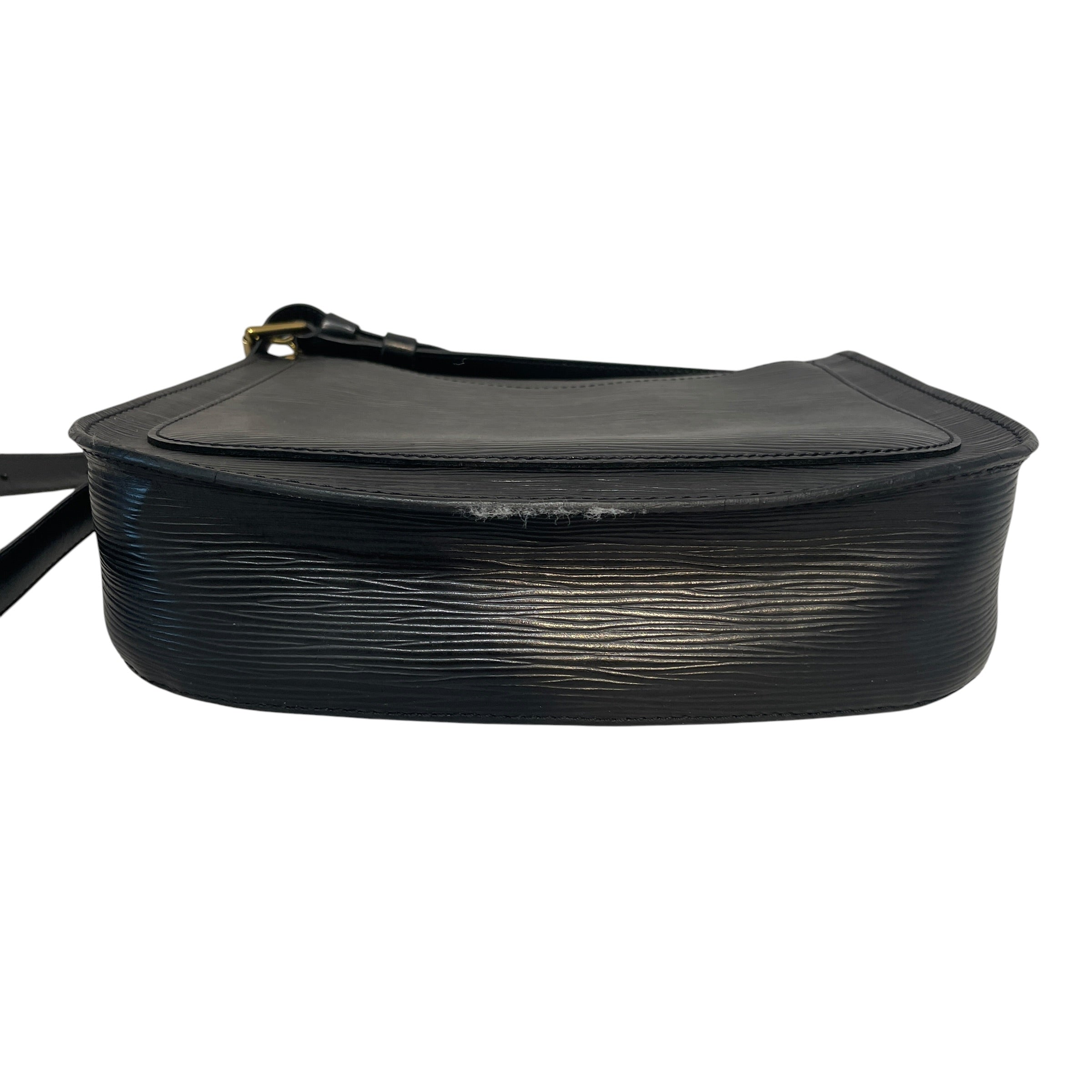 LOUIS VUITTON/Cross Body Bag/Leather/BLK/Epi Saint Cloud view 4
