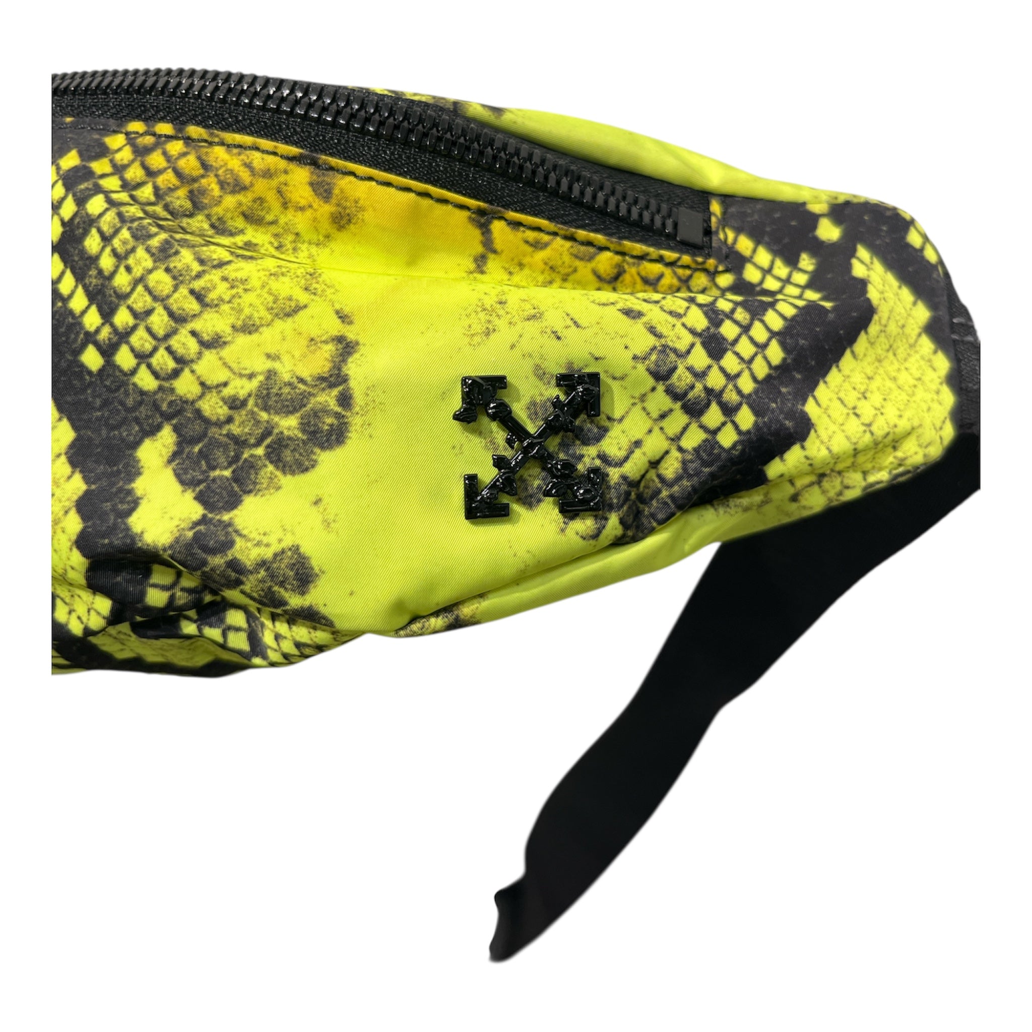 OFF-WHITE/Fanny Pack/Animal Pattern/GRN/NEONSNAKESKIN view 3
