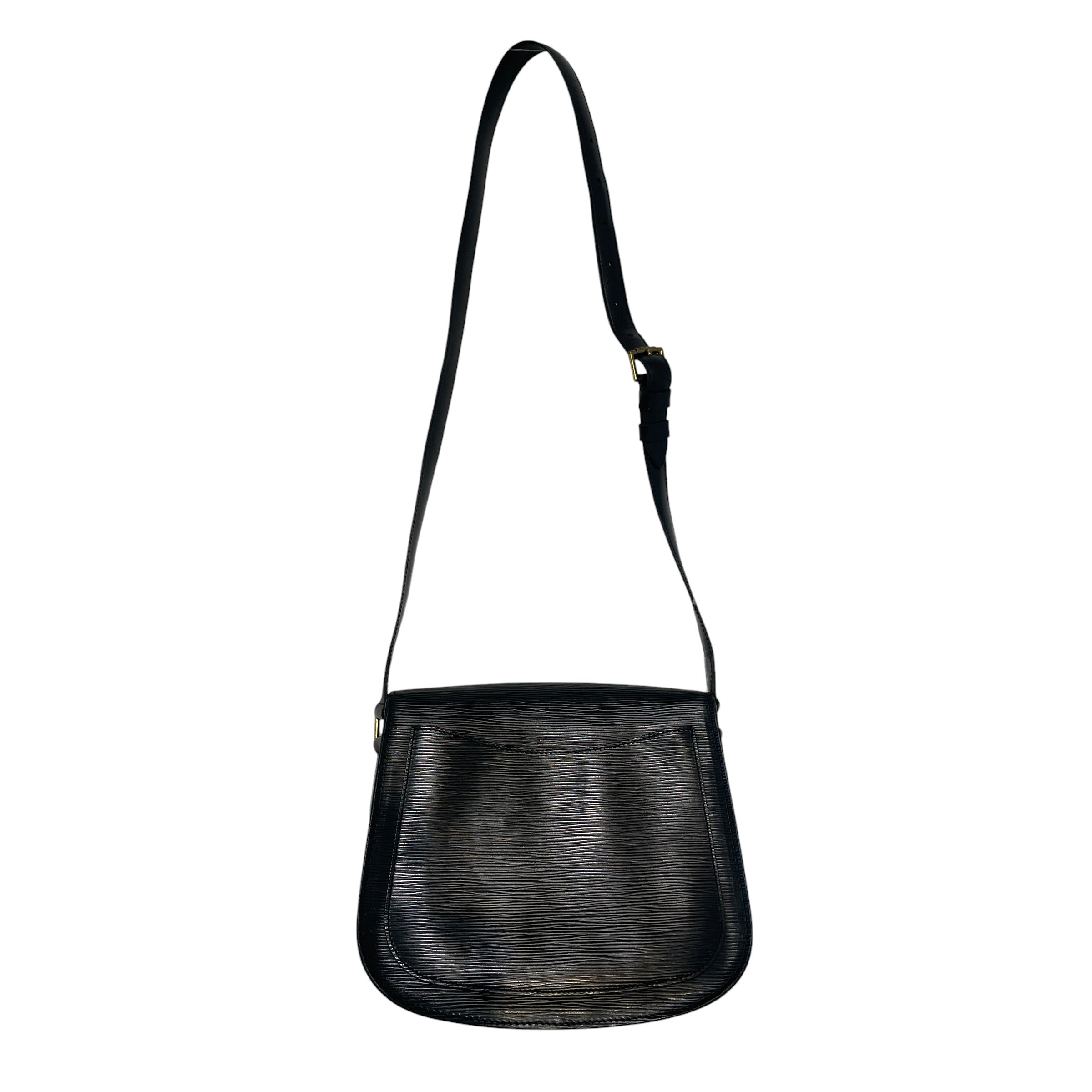 LOUIS VUITTON/Cross Body Bag/Leather/BLK/Epi Saint Cloud view 2