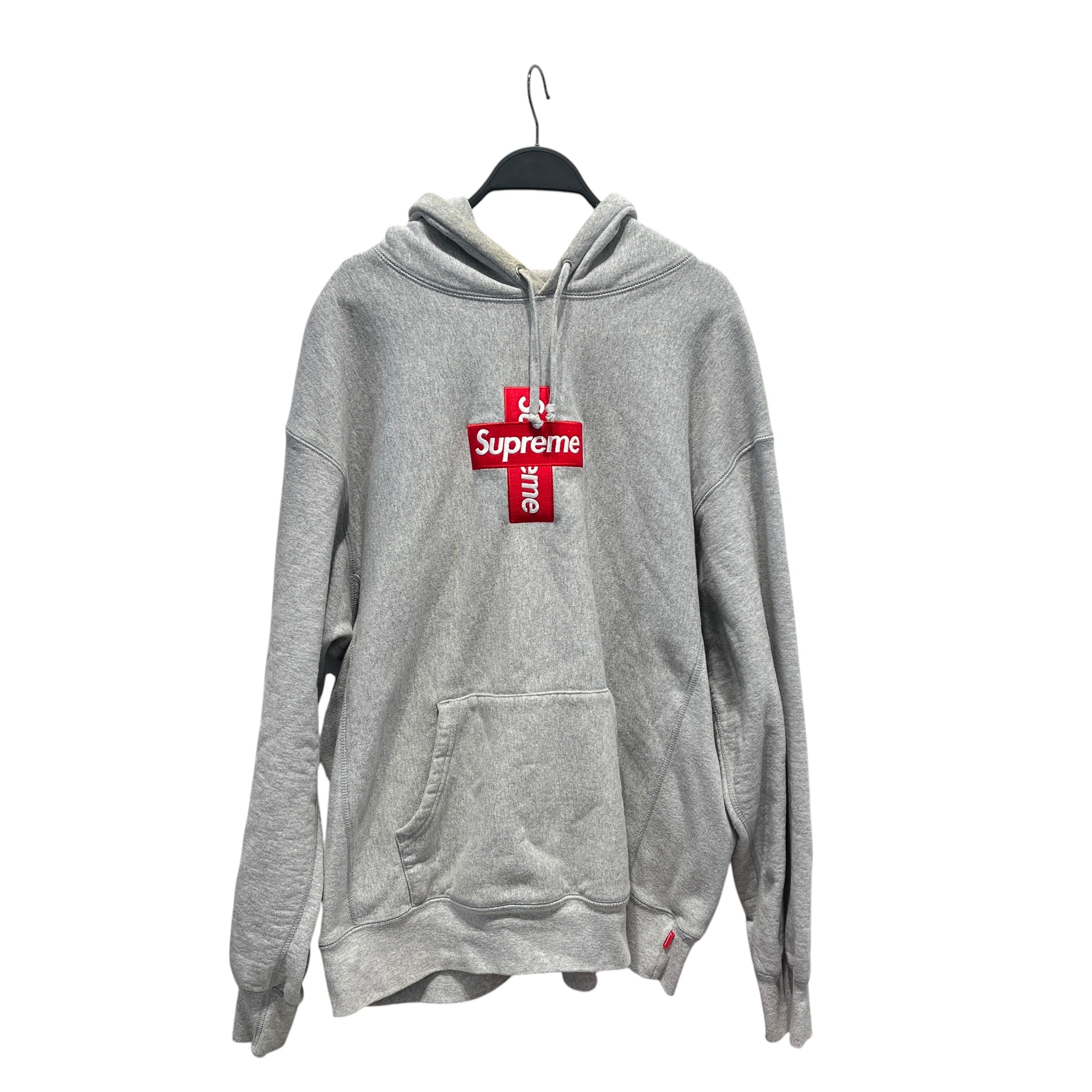 Supreme/Hoodie/XL/Cotton/GRY/BOGO CROSS view 1
