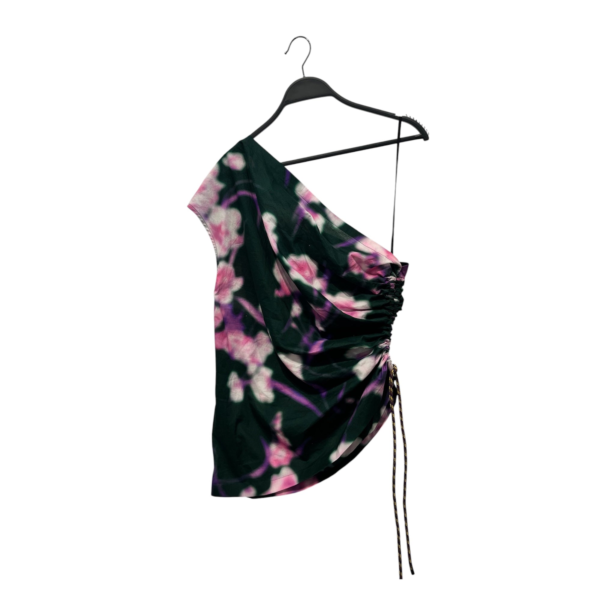DRIES VAN NOTEN/SL Blouse/38/All Over Print/Cotton/GRN/Gather/ view 2