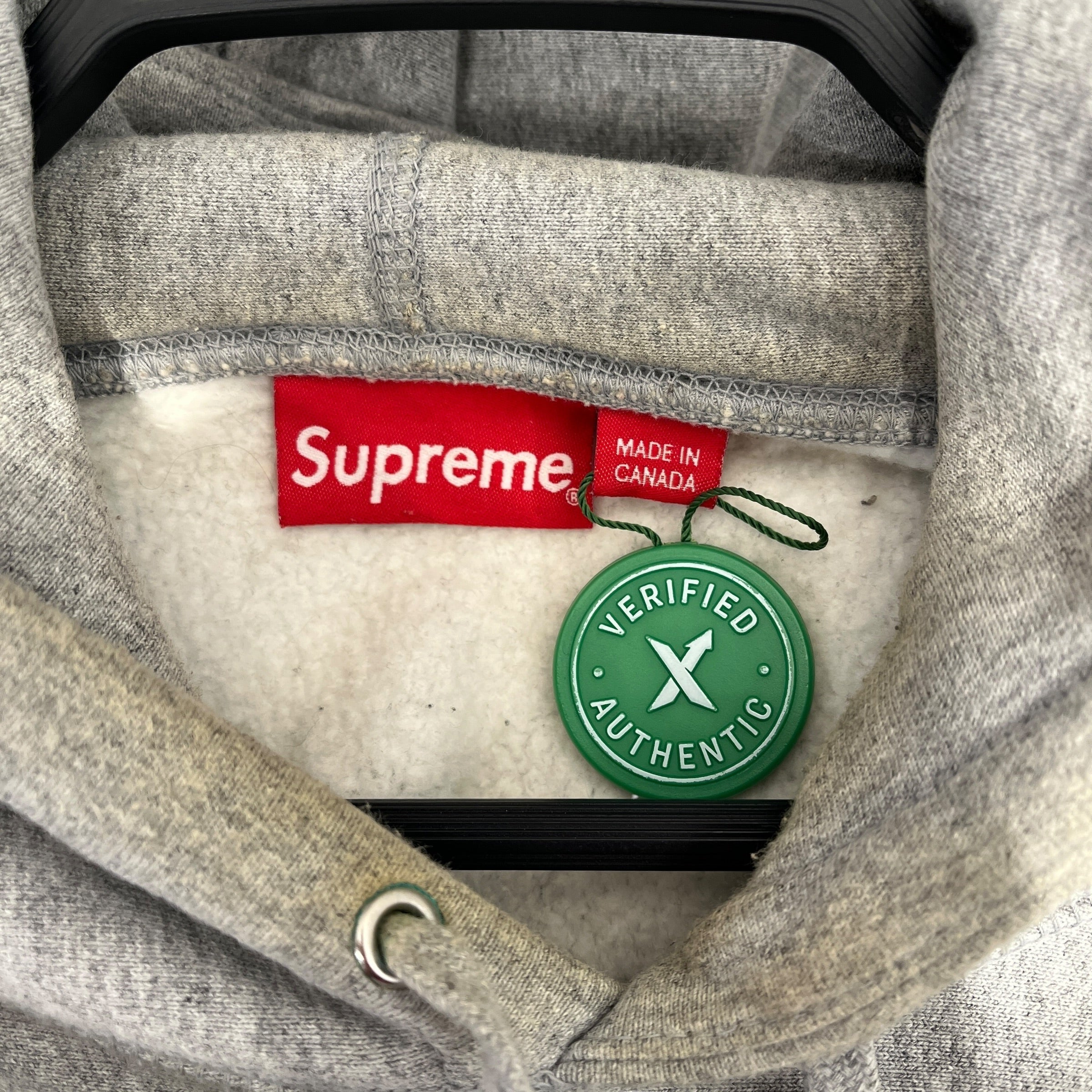 Supreme/Hoodie/XL/Cotton/GRY/BOGO CROSS view 3