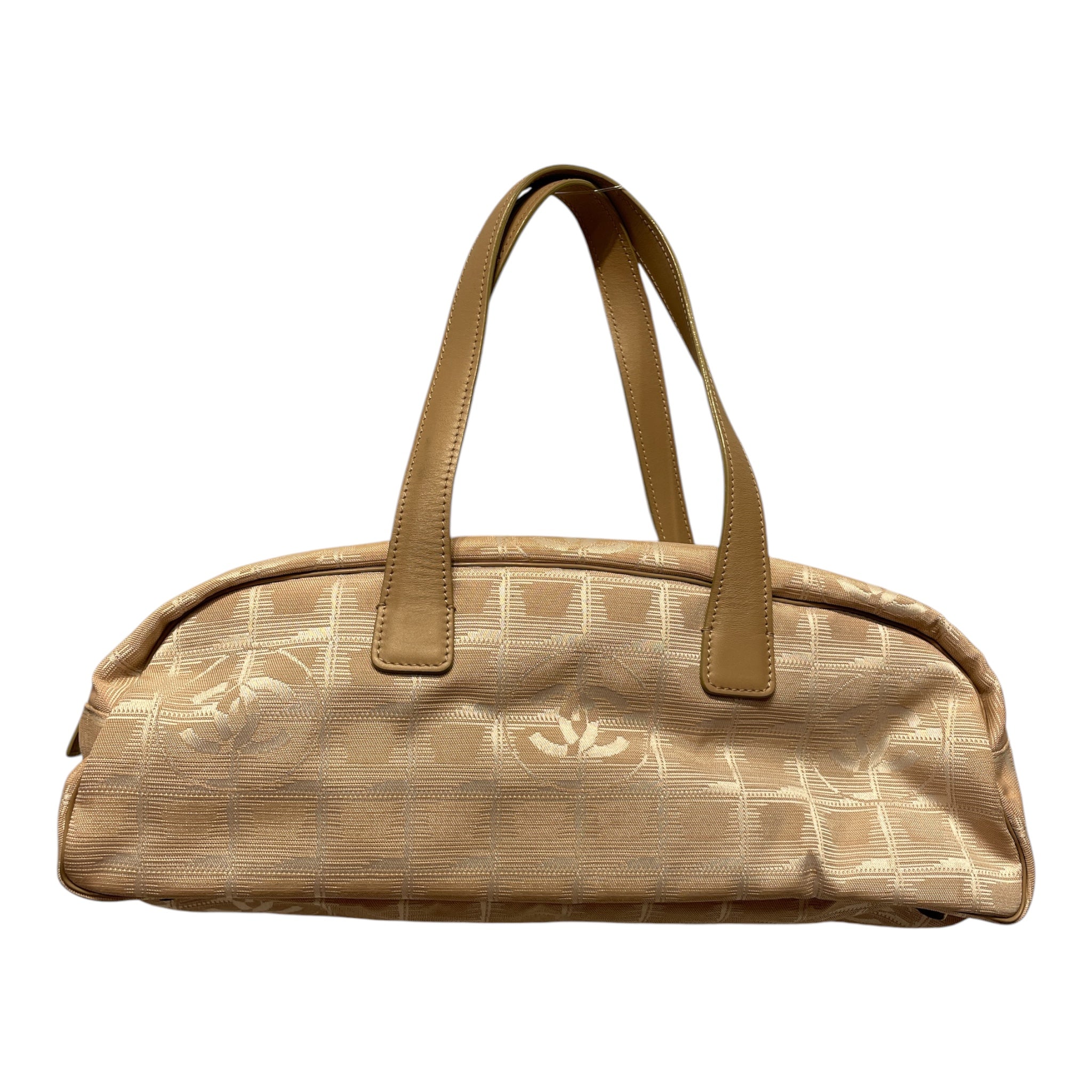 CHANEL/Bag/All Over Print/BEG/NEW TRAVEL LIGNE BOWLER BAG view 1