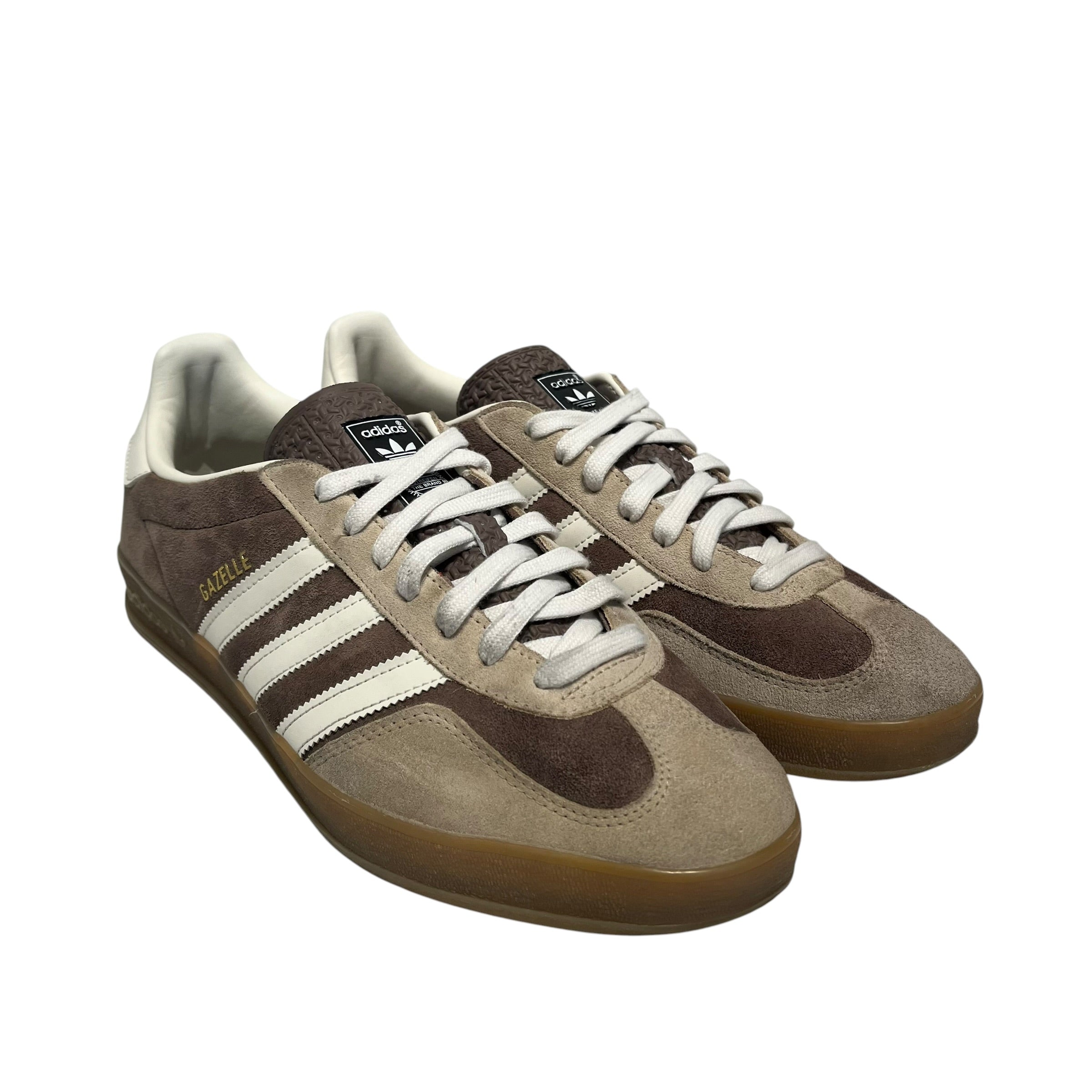 adidas/Low-Sneakers/US 11/Stripe/Suede/BRW/Earth Strata view 2