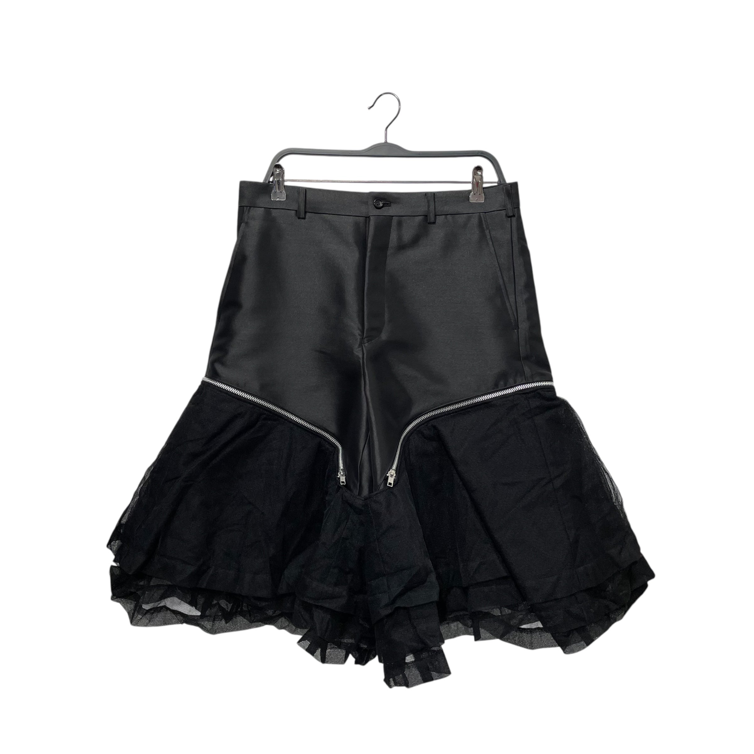 COMME des GARCONS HOMME PLUS/Shorts/L/BLK/TULLE SHORTS view 1