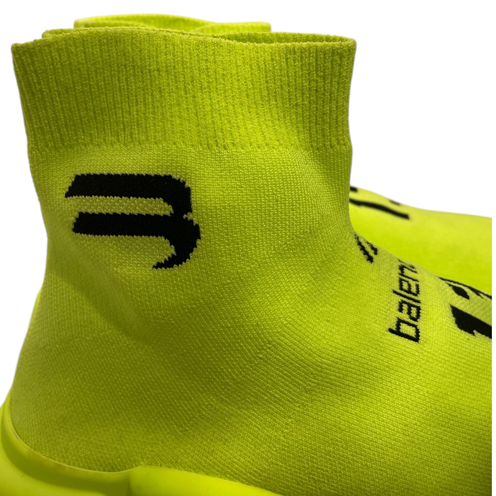 BALENCIAGA/Hi-Sneakers/US 11/Cotton/IVR/Speed Cloth Trainers NEON view 5