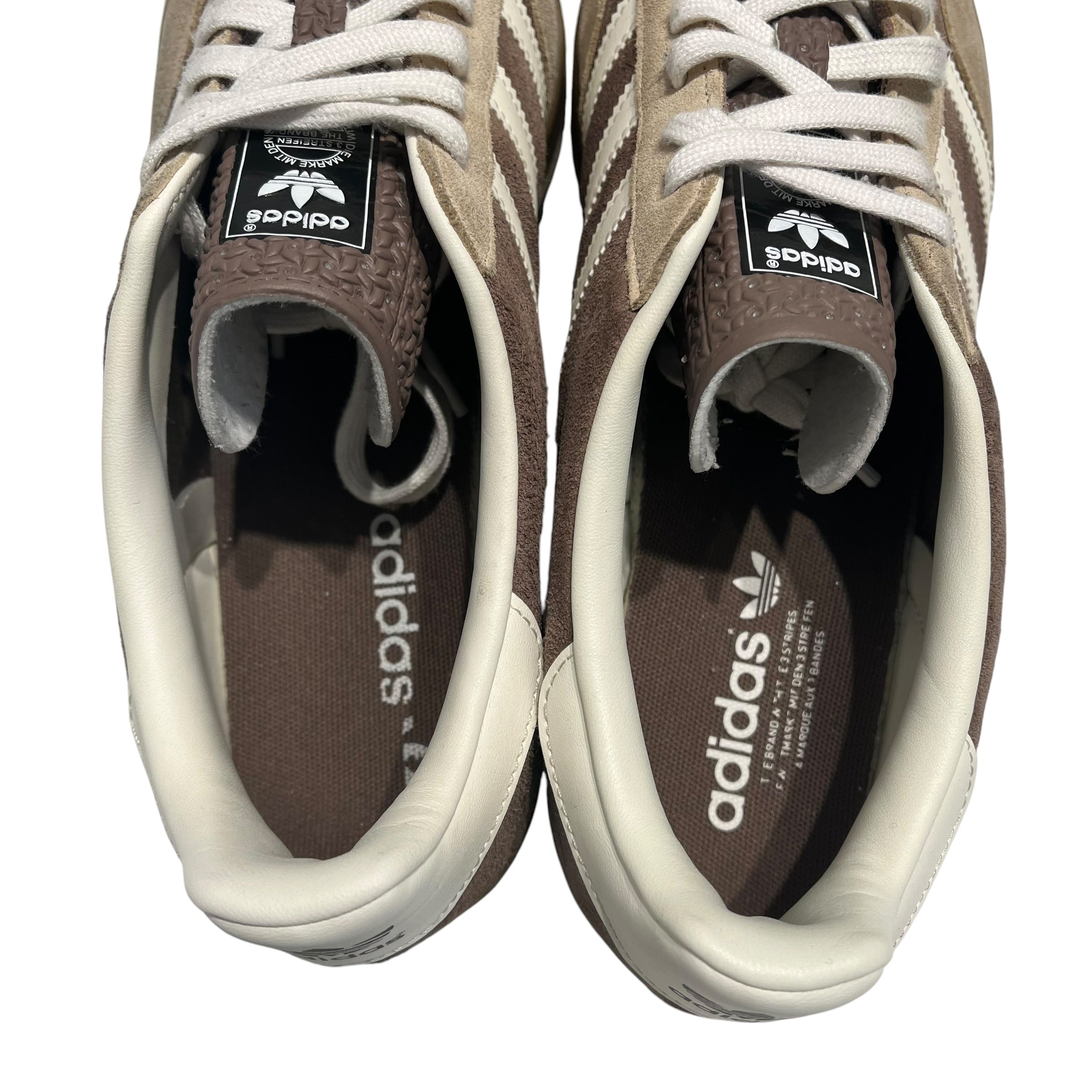 adidas/Low-Sneakers/US 11/Stripe/Suede/BRW/Earth Strata view 3