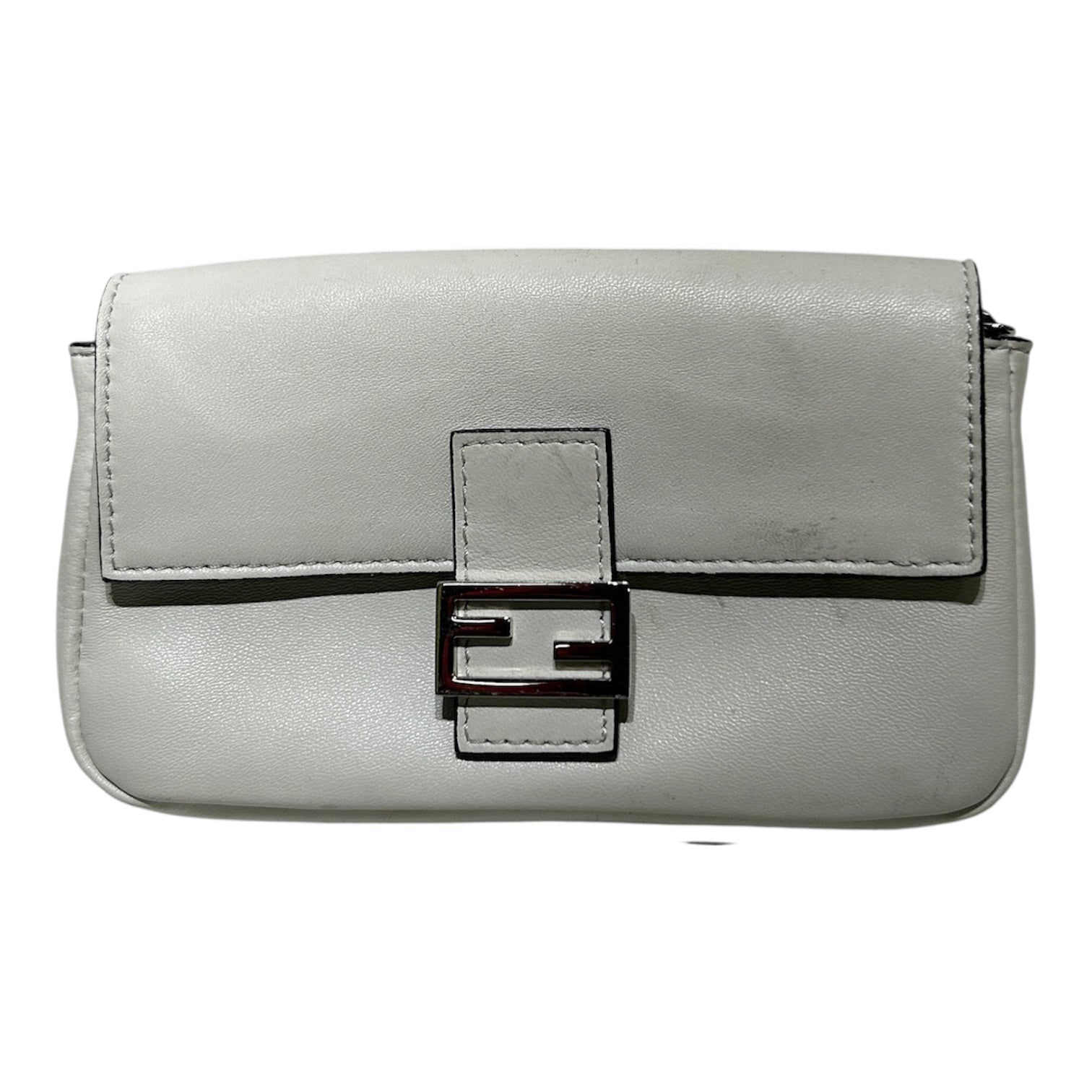 FENDI/Bag/Leather/WHT/baguette mini view 1