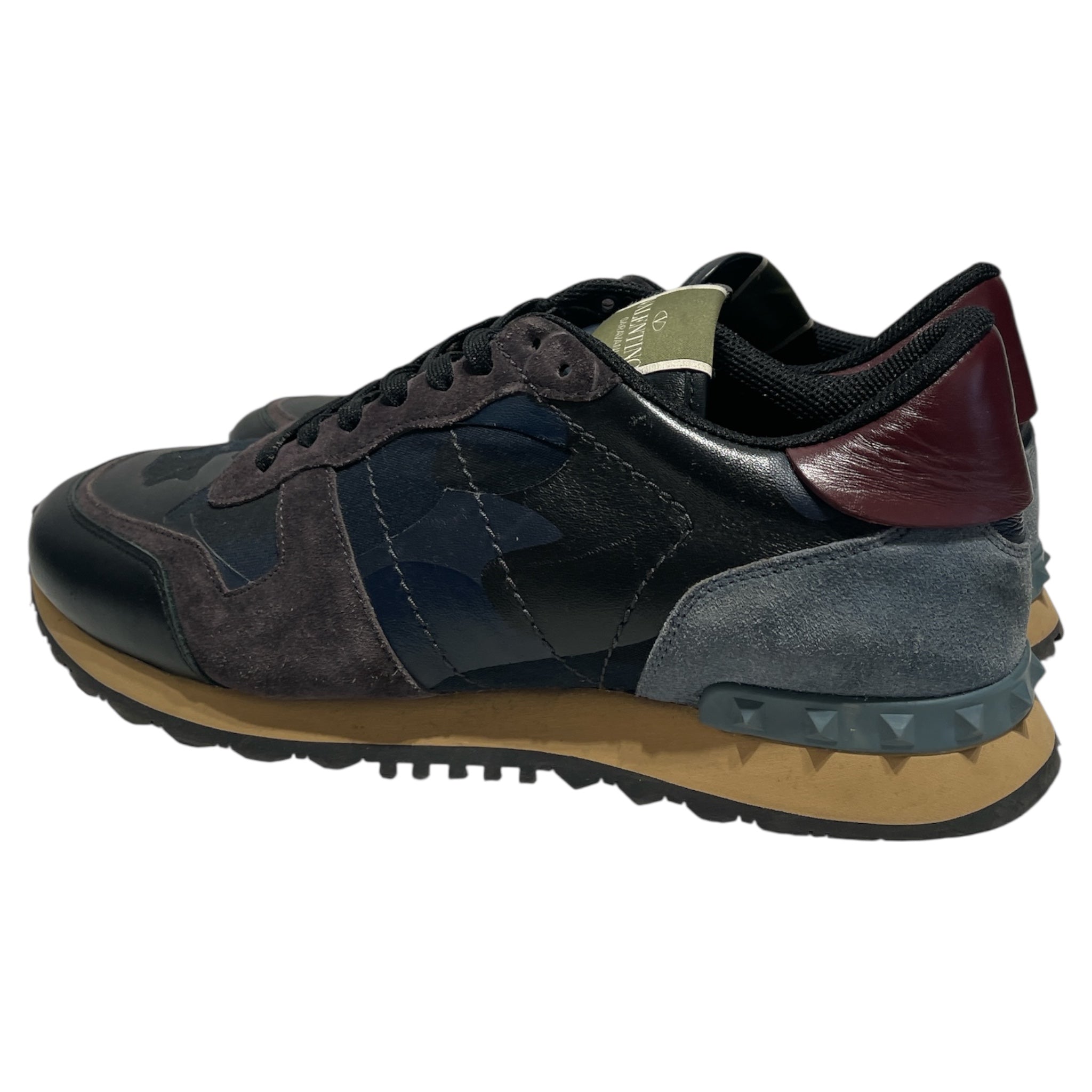 VALENTINO/Low-Sneakers/US 13/Cotton/MLT/camo rockrunner view 2