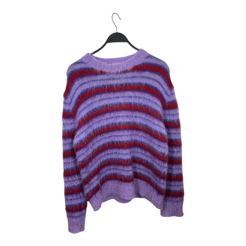 MARNI/Sweater/48/Stripe/PPL/FUZZY WUZZY MOHAIR