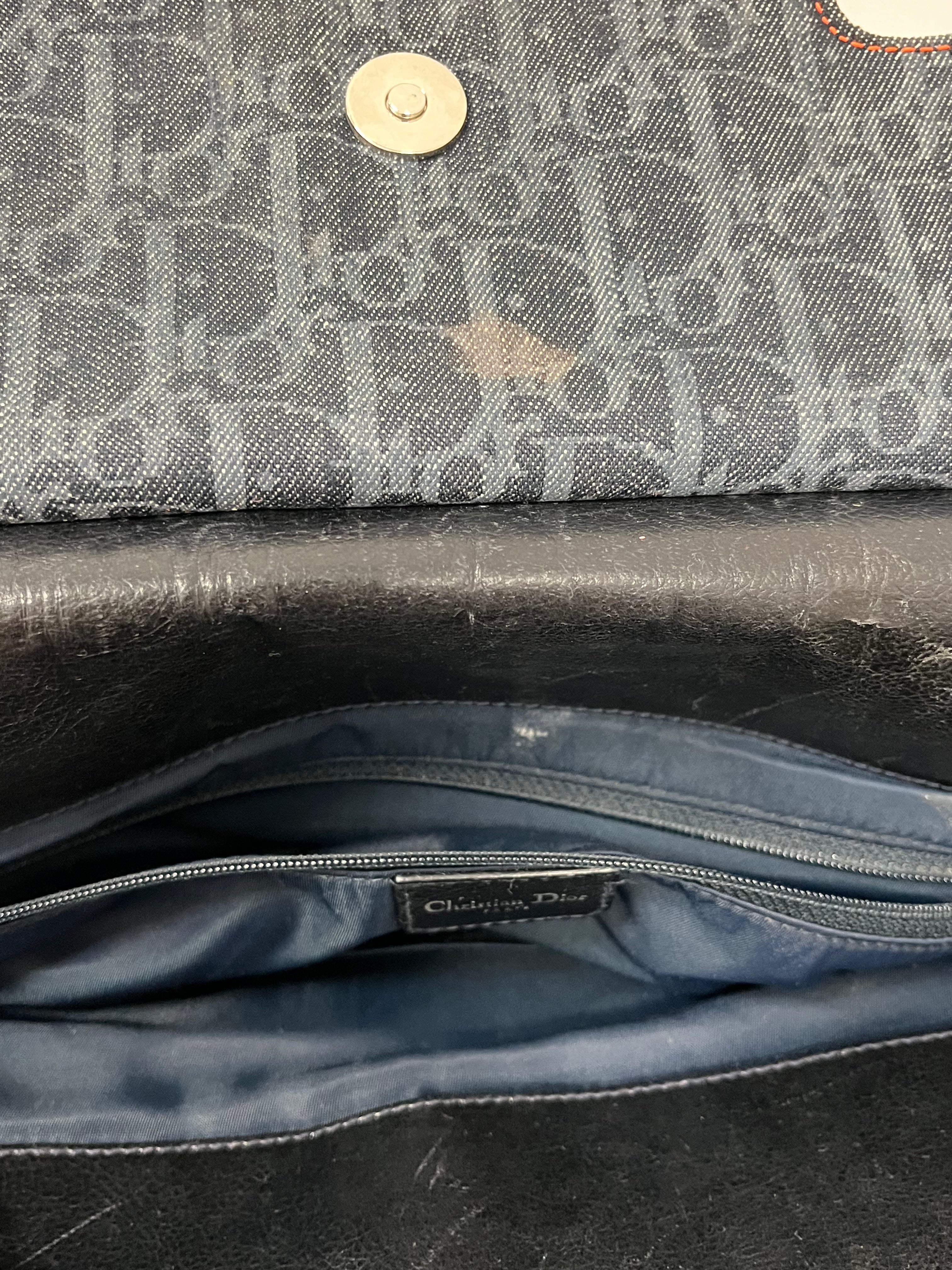 Christian Dior/Bag/All Over Print/Cotton/GRY/FLIGHT DIORISSIMO ORNG ACCENTS view 4