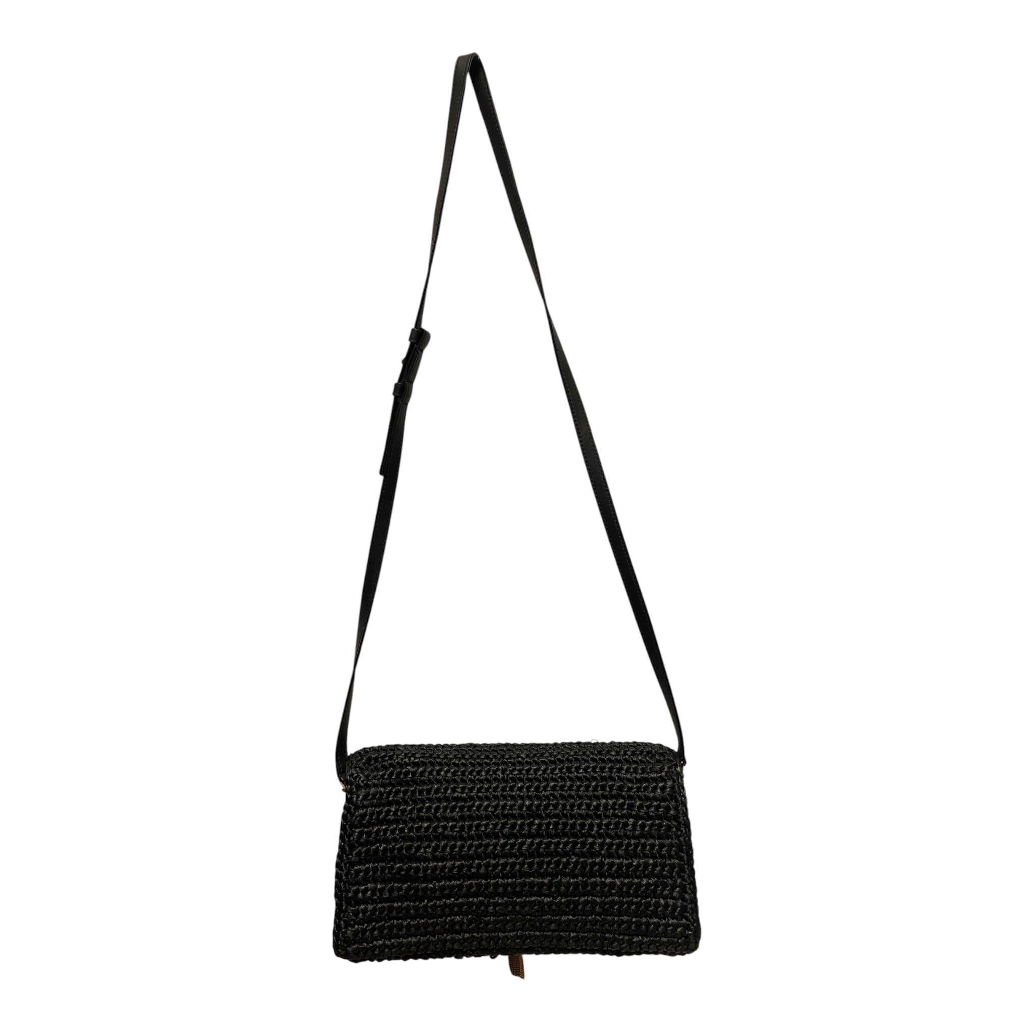 SAINT LAURENT/Cross Body Bag/NVY/KATE 99 TASSLE FLAP RAFFIA view 2
