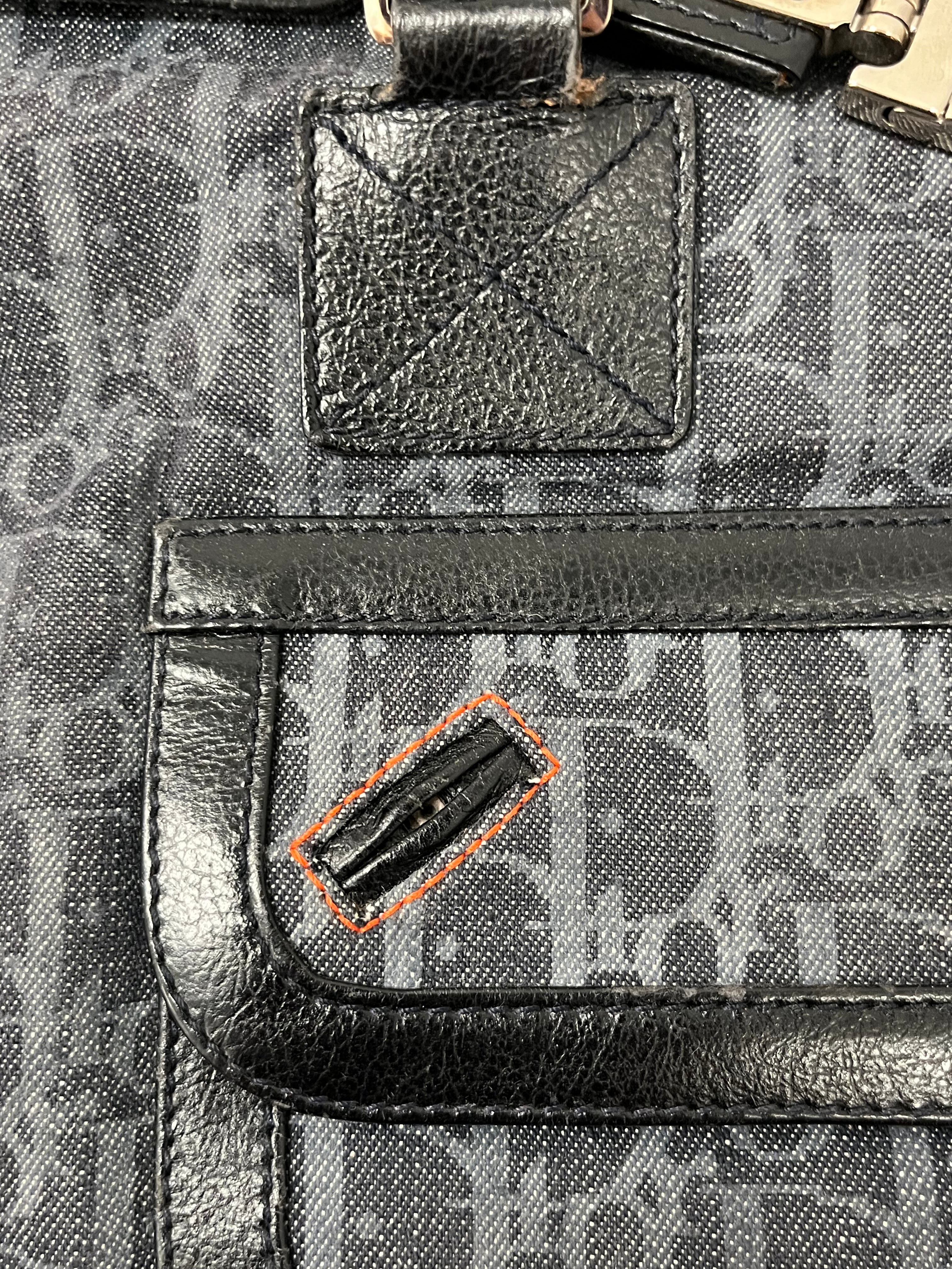 Christian Dior/Bag/All Over Print/Cotton/GRY/FLIGHT DIORISSIMO ORNG ACCENTS view 6