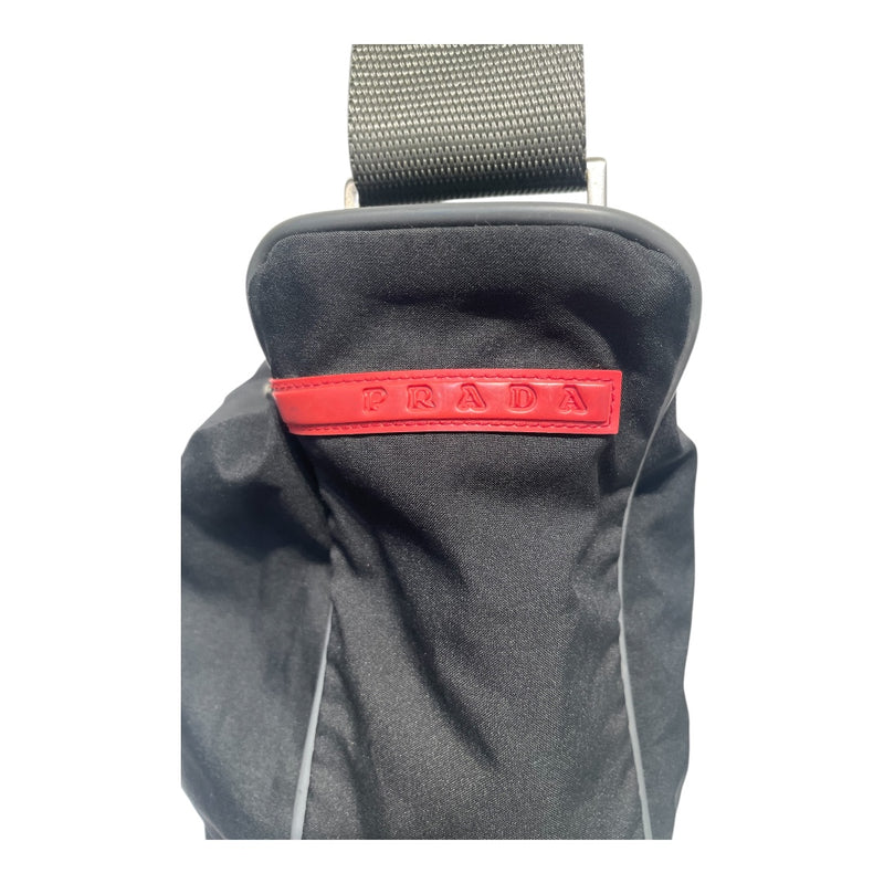 PRADA SPORT/Cross Body Bag/Black/Nylon/4VA111