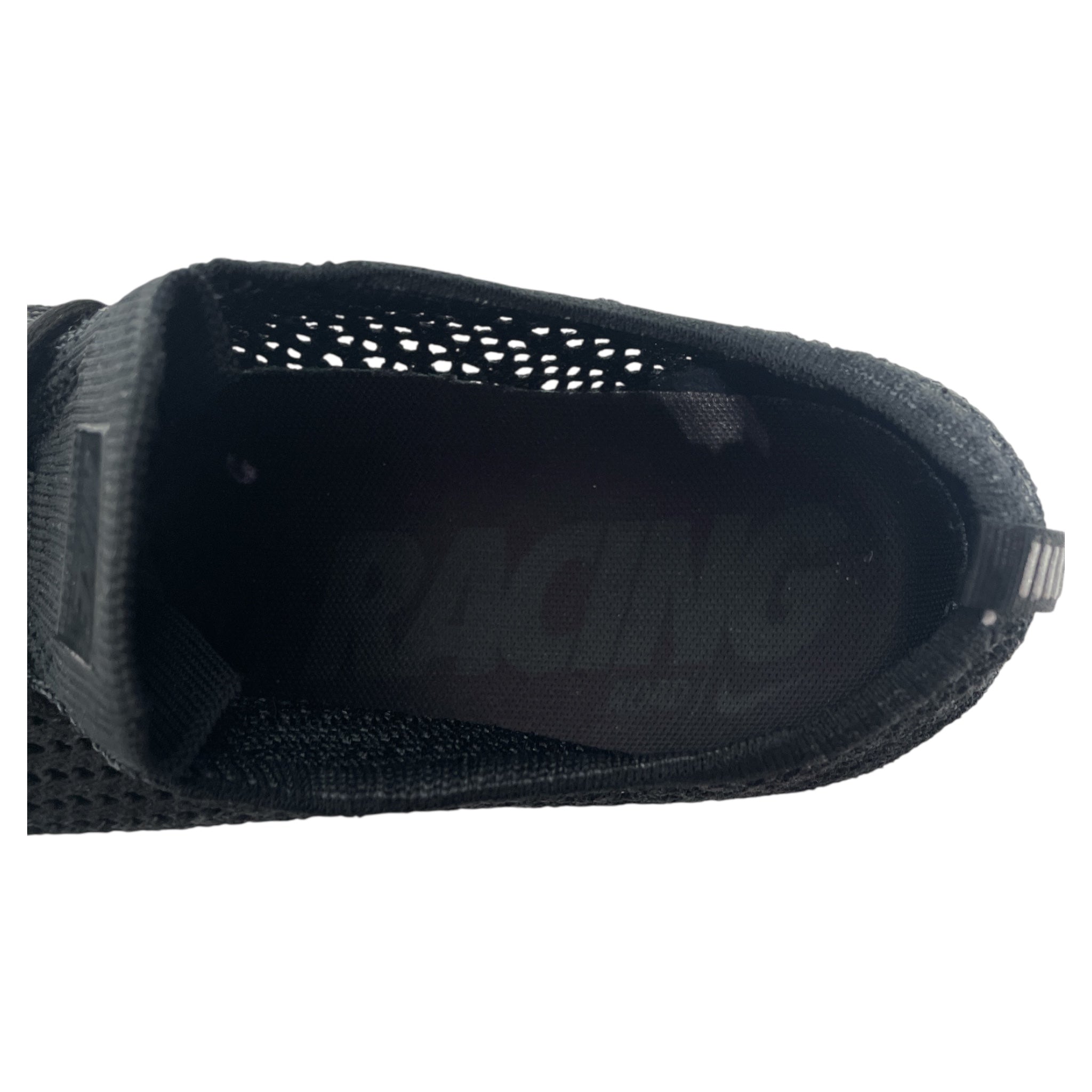 NIKE/Low-Sneakers/US 8.5/Cotton/BLK/triple black flyknits view 3