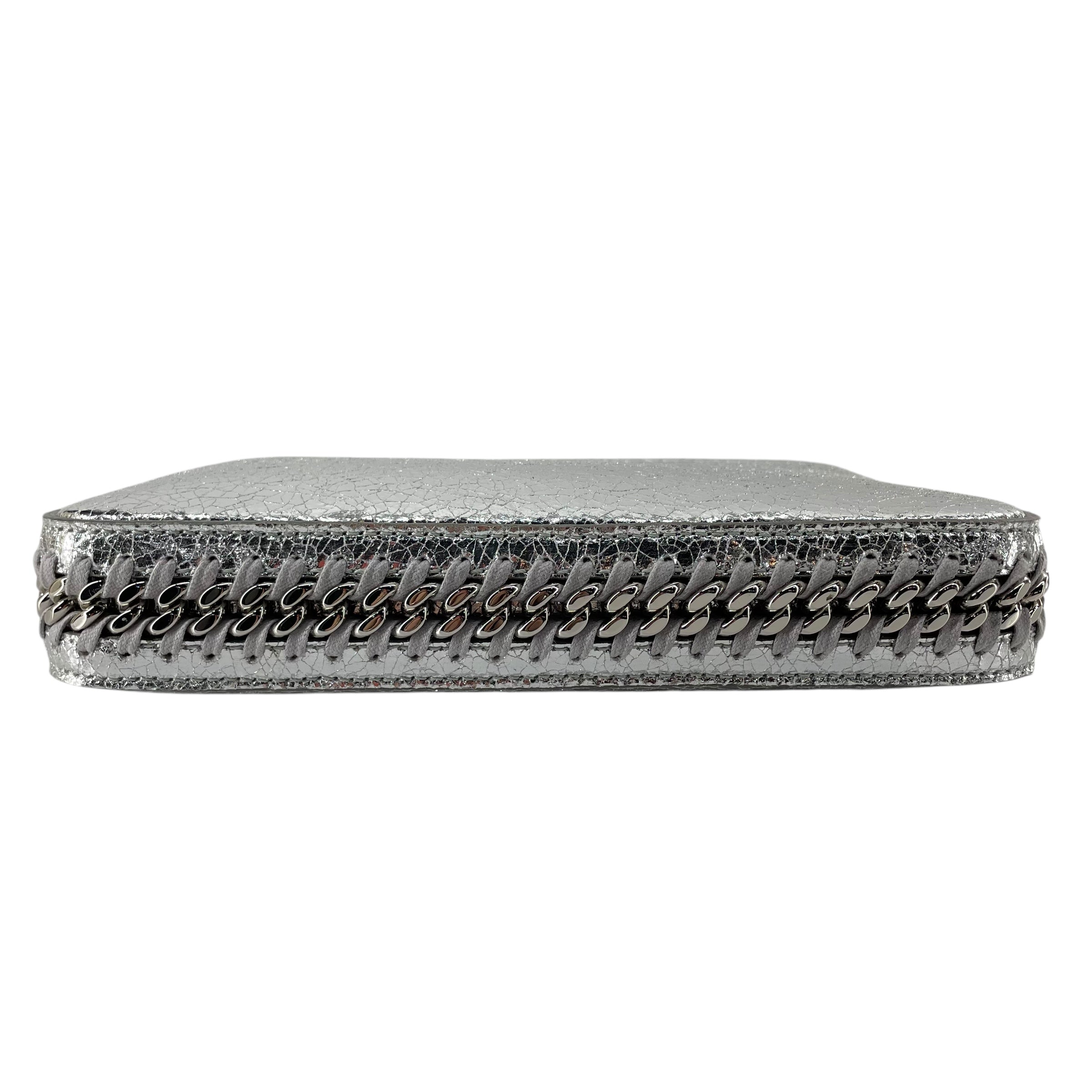 STELLAMcCARTNEY/Bag/Animal Pattern/SLV/CRACKED SILVER LNG view 4