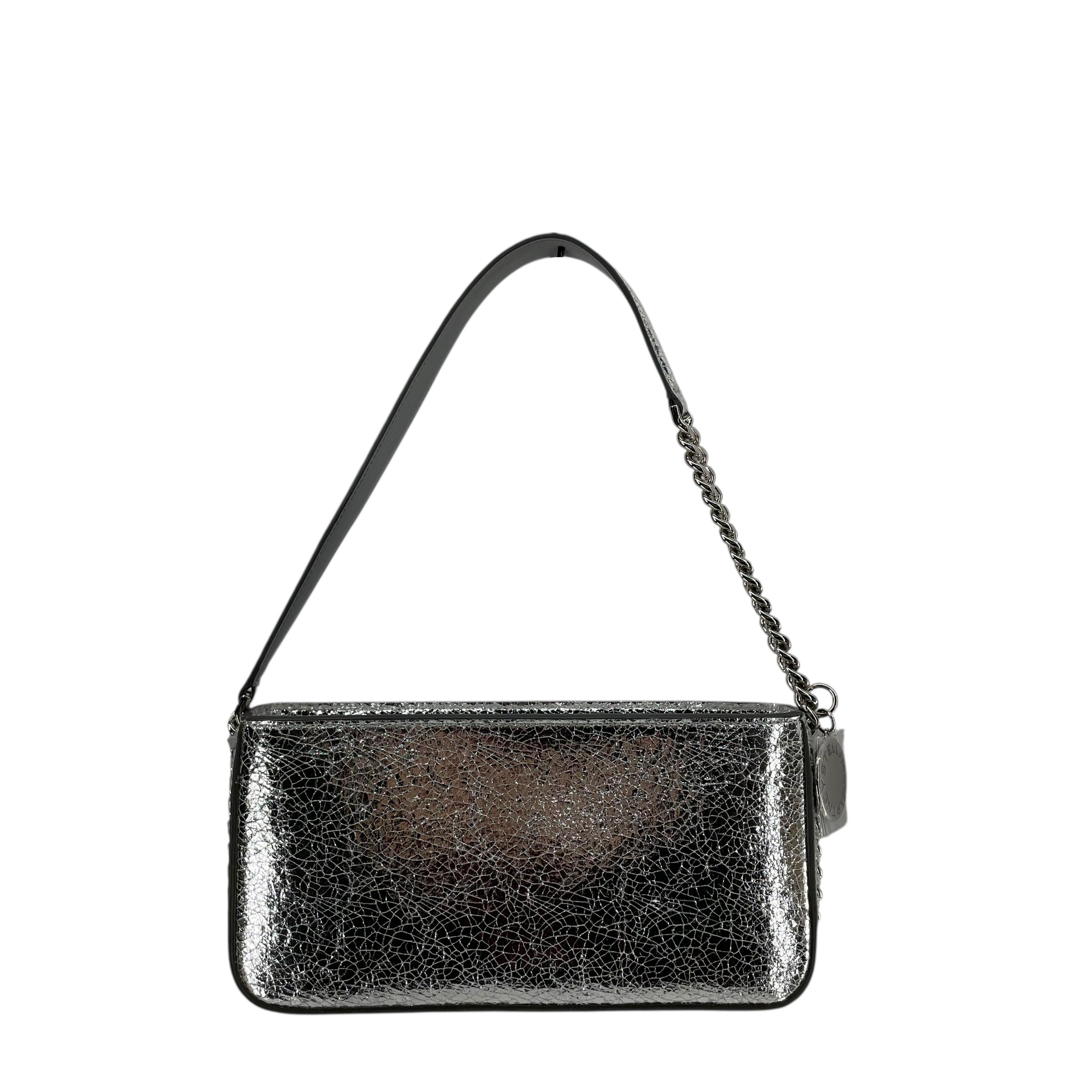 STELLAMcCARTNEY/Bag/Animal Pattern/SLV/CRACKED SILVER LNG view 3