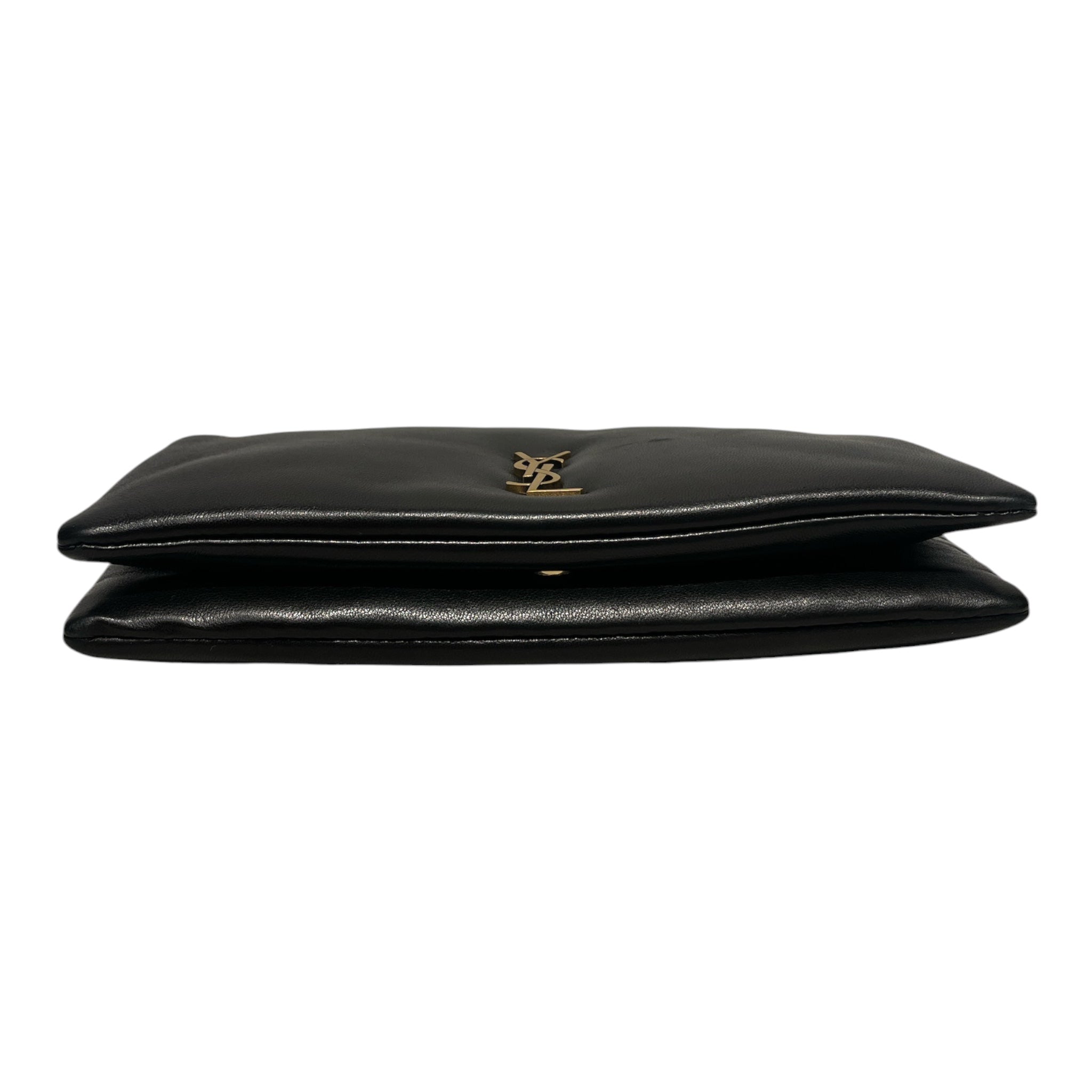 SAINT LAURENT/Bag/Leather/BLK/CALYPSO MINI LEATHER BAG view 3