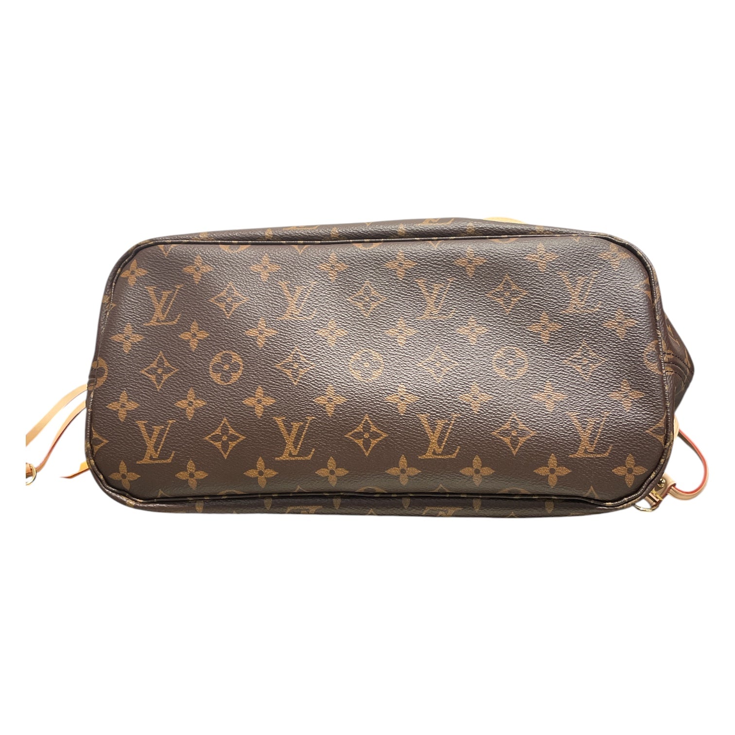 LOUIS VUITTON/Tote Bag/Monogram/Cotton/BRW/NEVERFULL MM EBENE CANVAS view 4