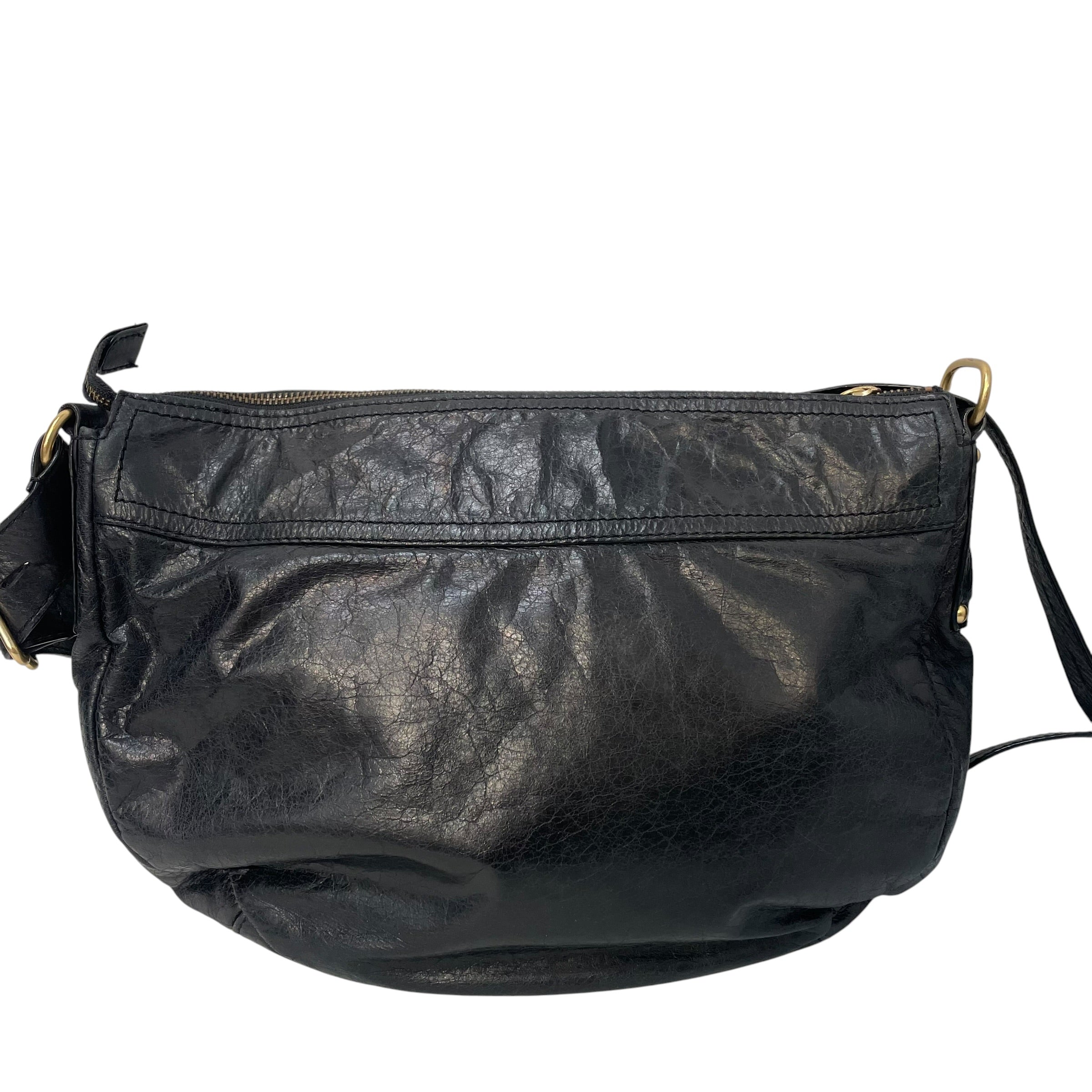 JUICY COUTURE/Bag/Leather/BLK/LEATHER TASSLE SATCHEL view 2