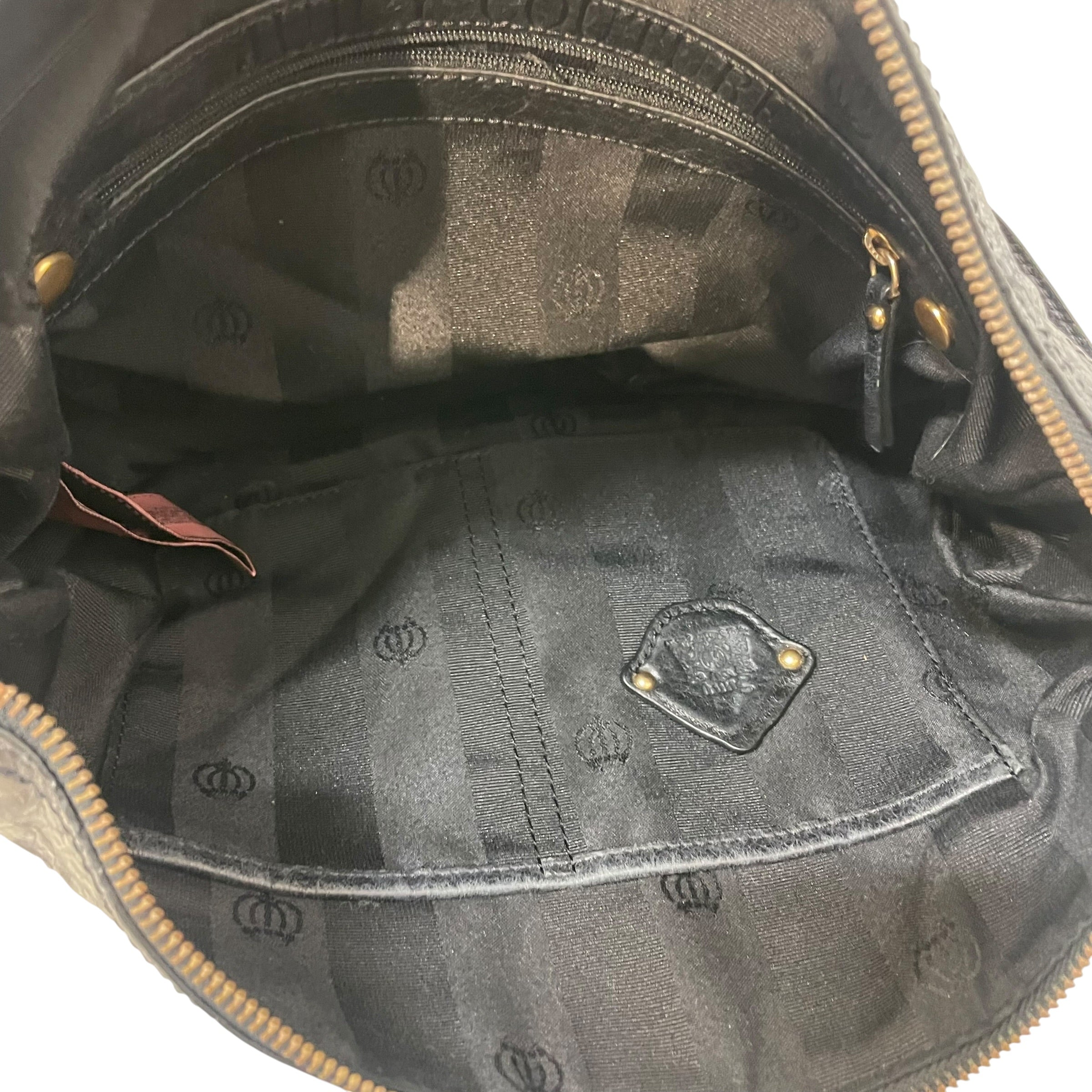 JUICY COUTURE/Bag/Leather/BLK/LEATHER TASSLE SATCHEL view 4