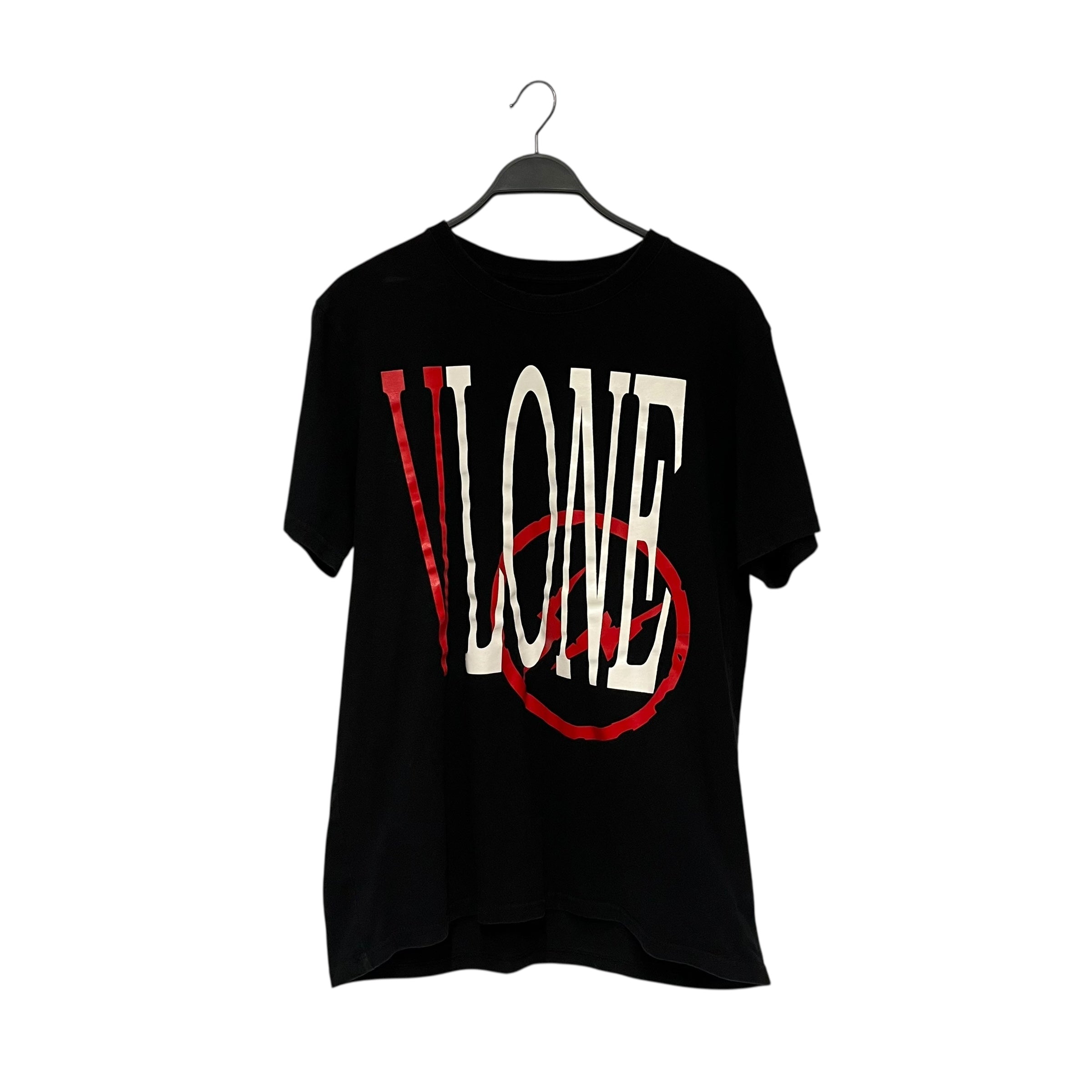 VLONE/T-Shirt/M/Cotton/BLK/ view 1