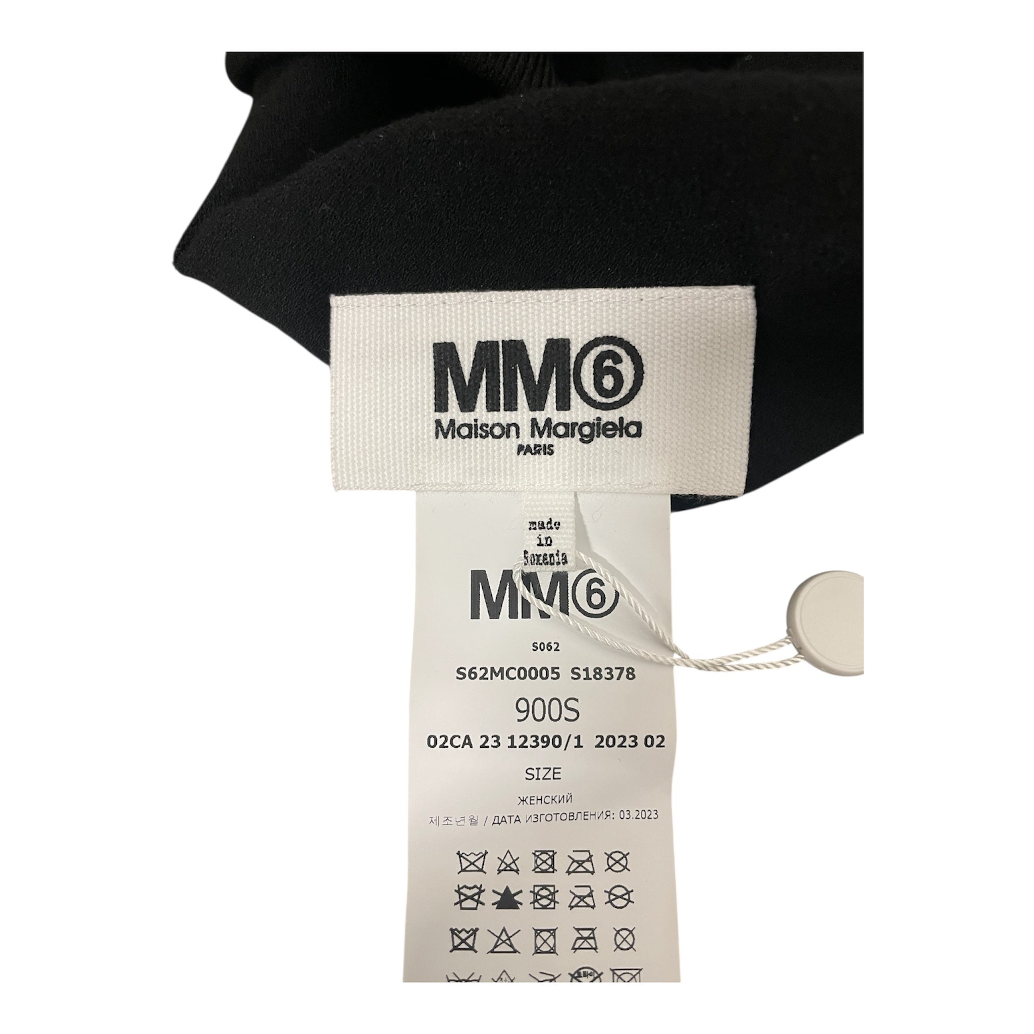 MM6/Skirt/M/All Over Print/Cotton/BLK/FLOWERS PRINTED/#S62MC0005 view 3