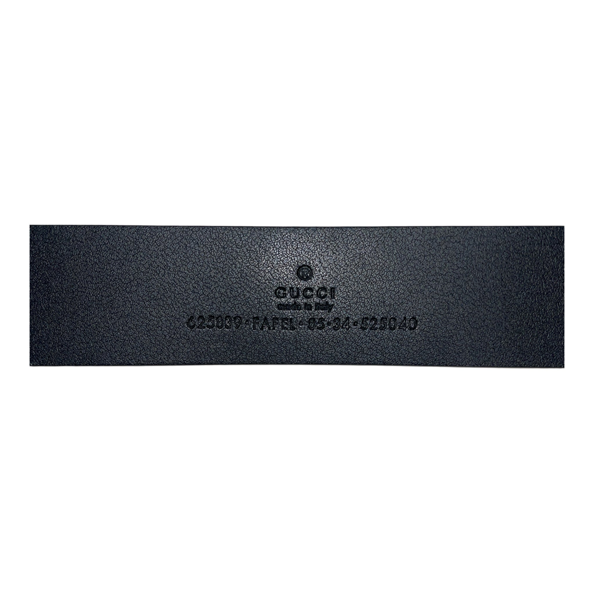 GUCCI/Belt/Monogram/Leather/BEG/L's/34 METALLIC MONOGRAM view 3