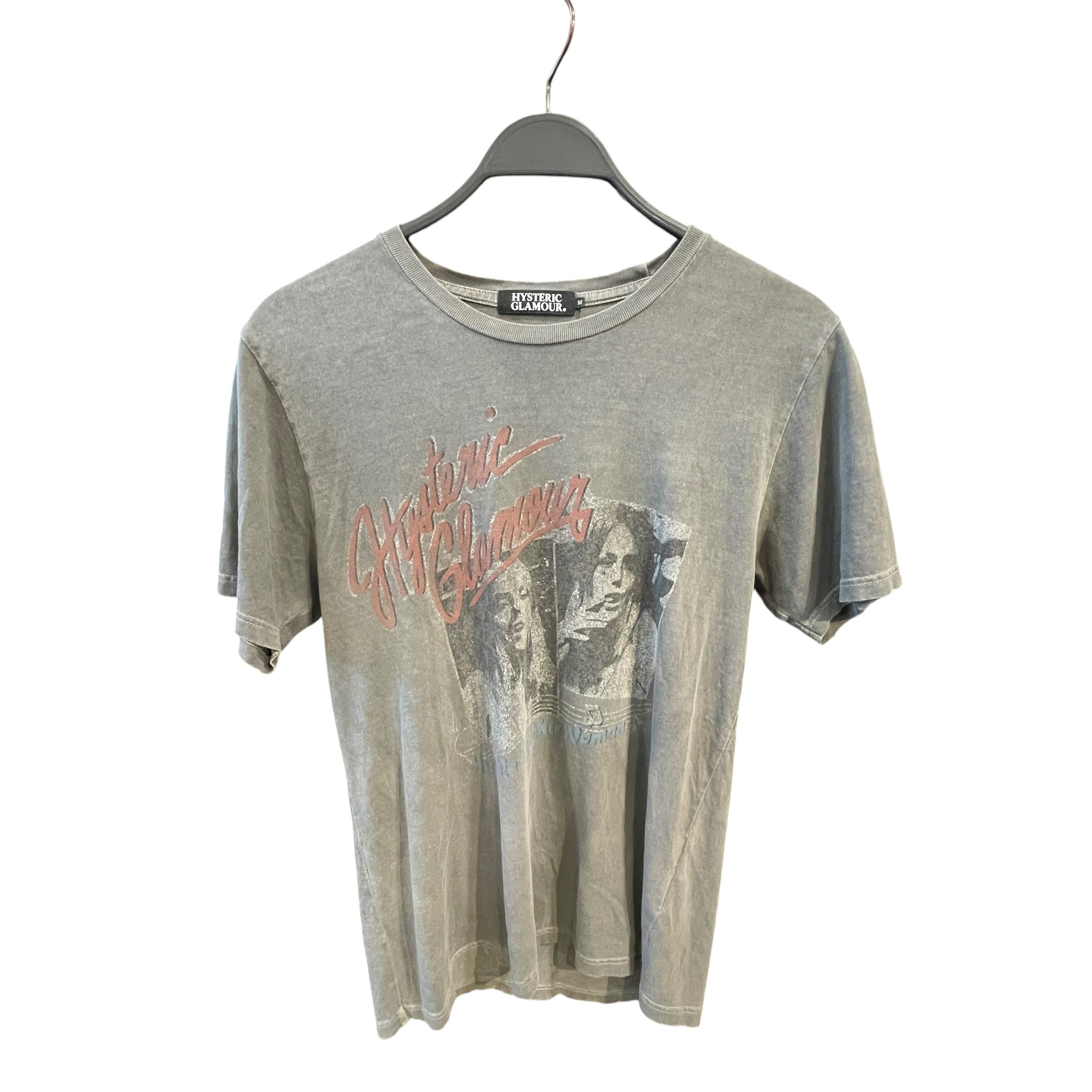 HYSTERIC GLAMOUR/T-Shirt/M/Cotton/GRY/Graphic/Hoochie coochie Woman t shirt view 1