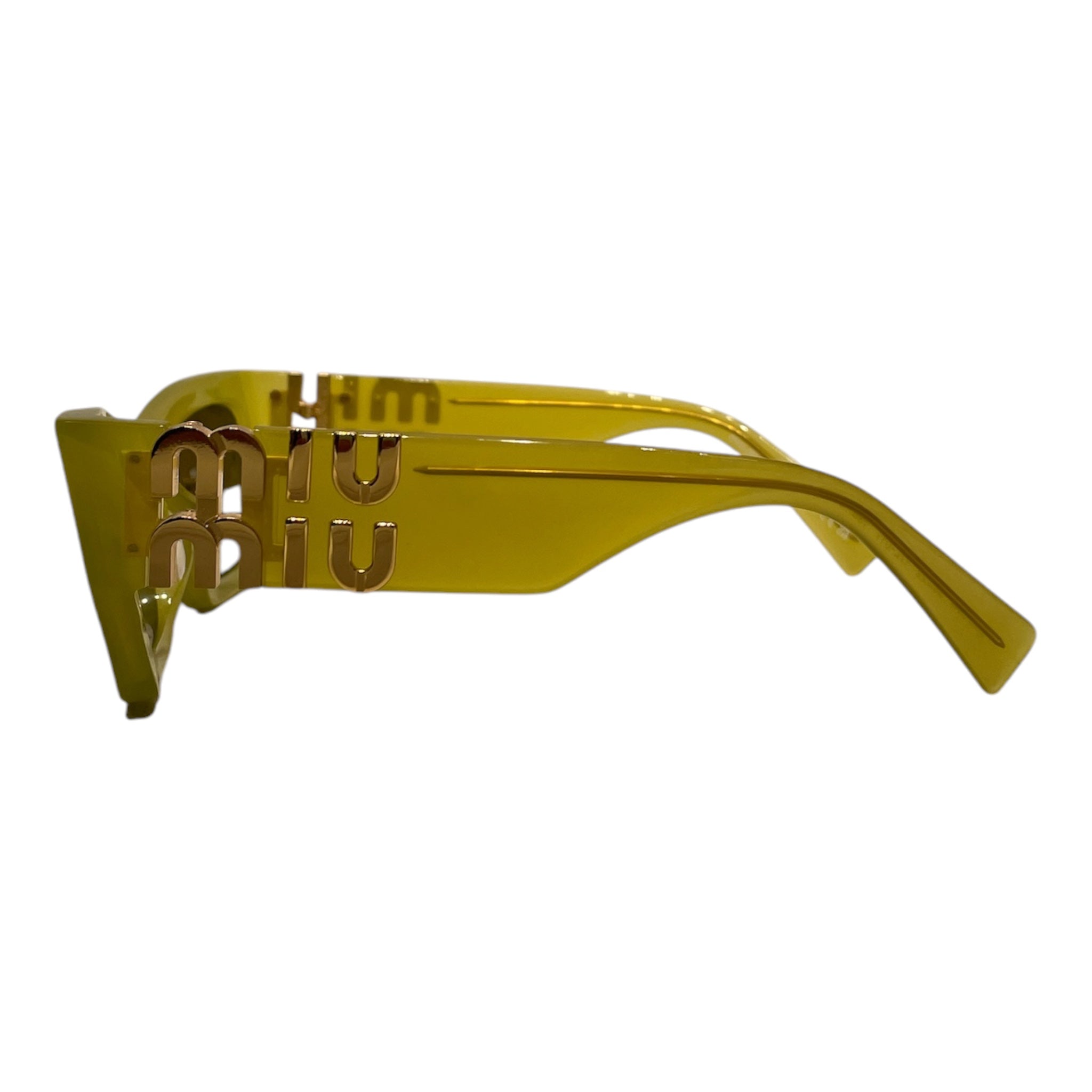 MIU MIU/Sunglasses/Plastic/YEL/L's/smu 09w 53 22 view 2