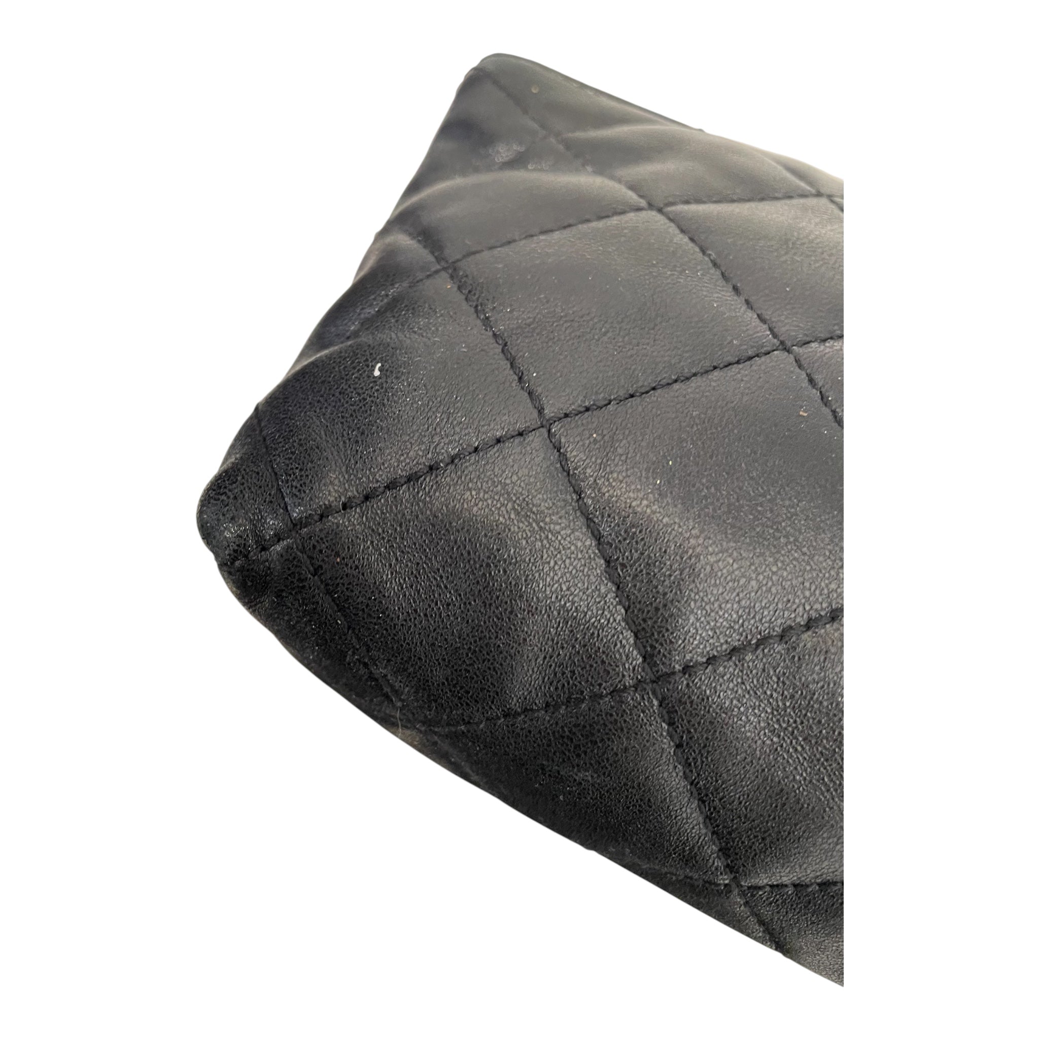 SAINT LAURENT/Clutch Bag/Leather/BLK/quilted leather view 8