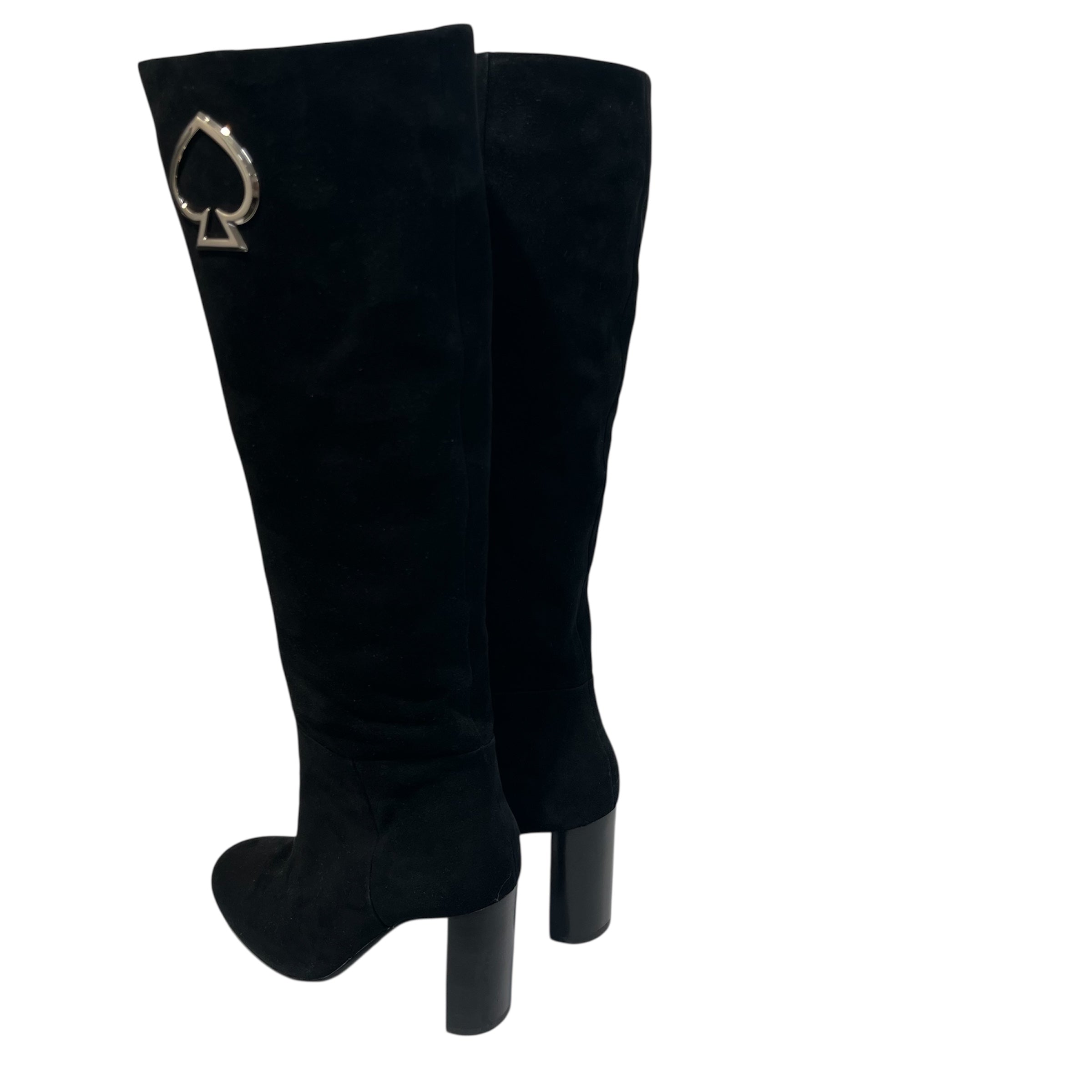 kate spade new york/Boots/US 6/Suede/BLK/Side Zip/ view 2