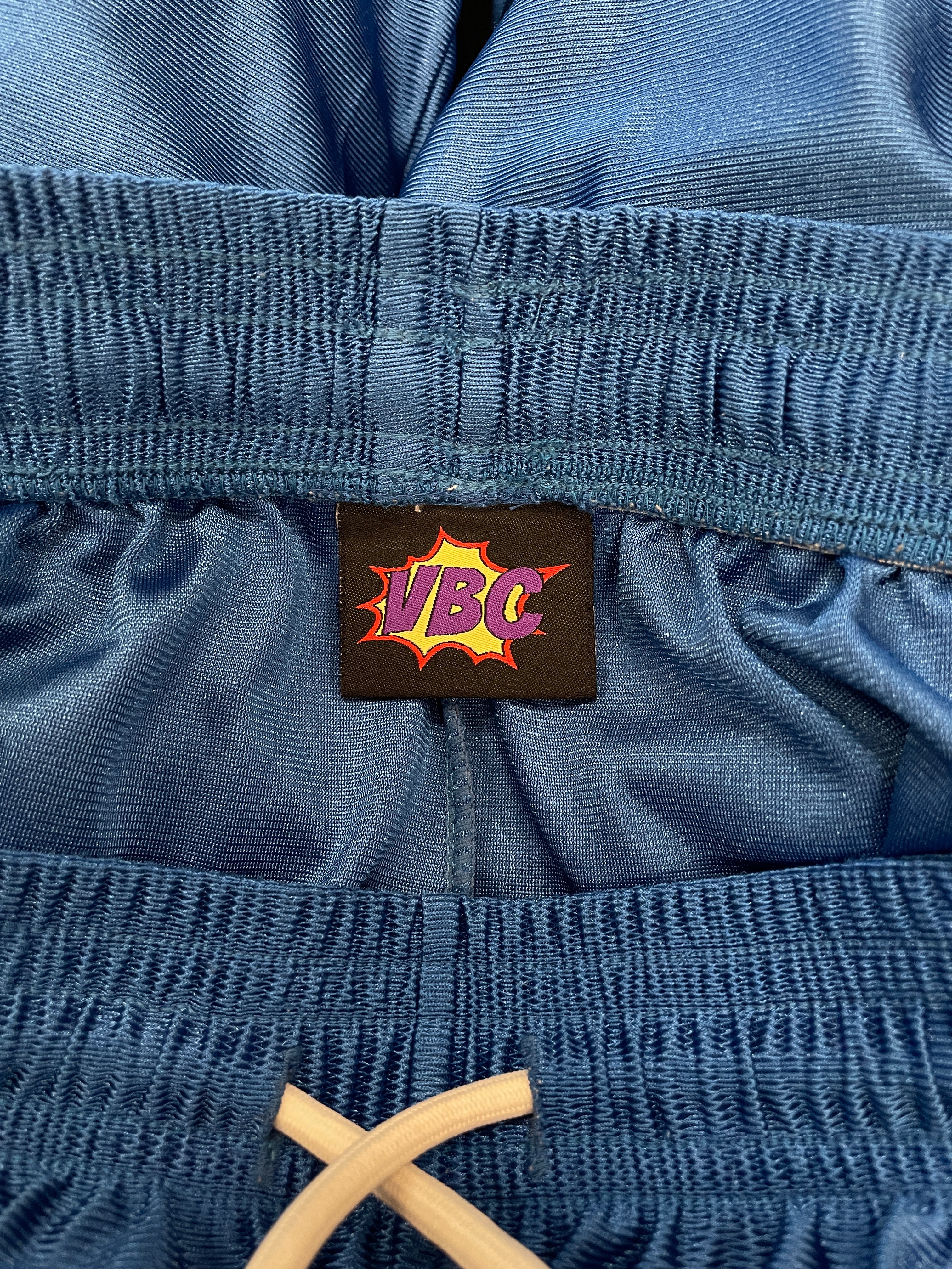 VBC/Shorts/S/BLU/Stripe/SUPER BAGGY BASKETBALL GRN STR view 4