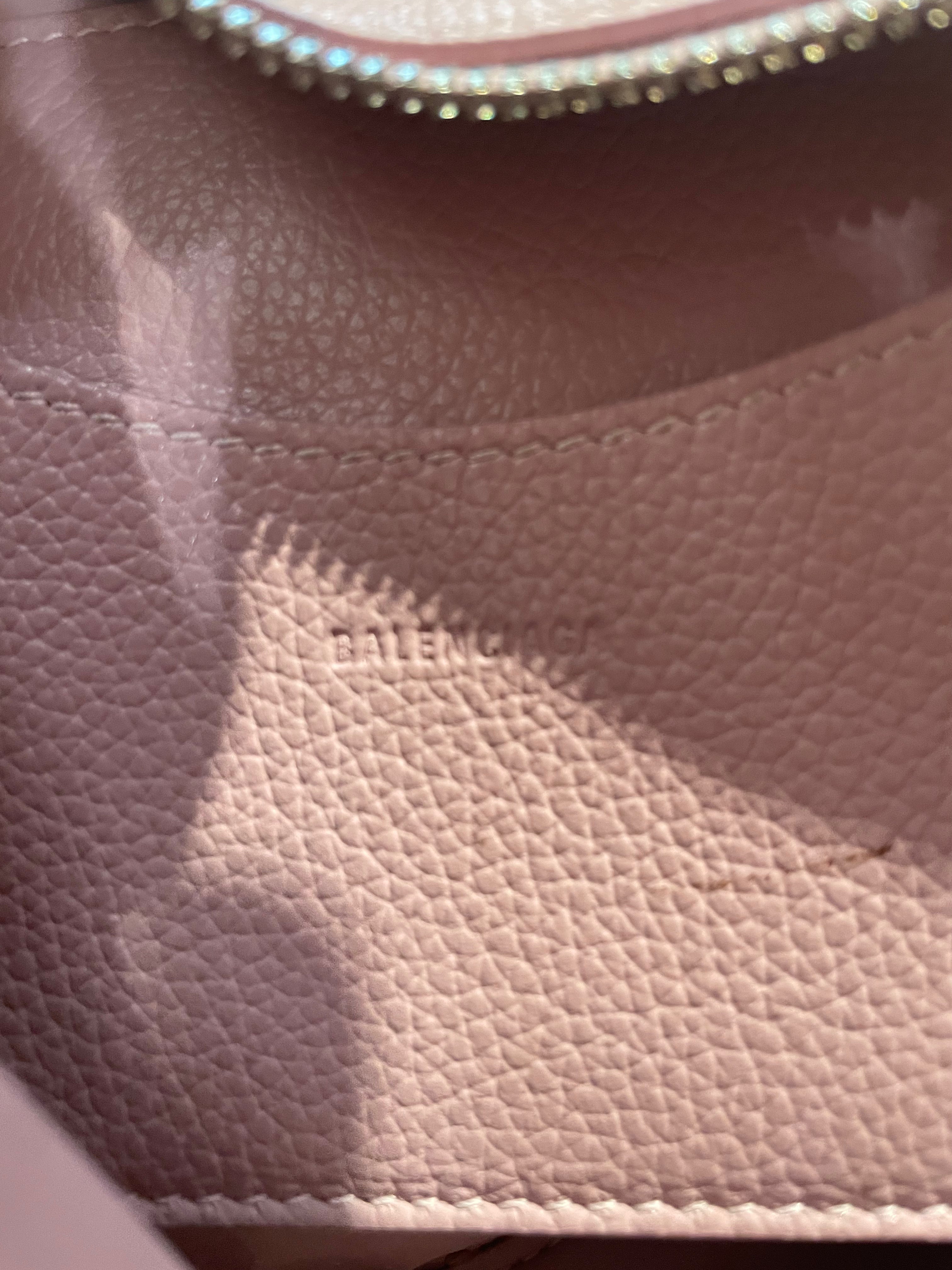 BALENCIAGA/Cross Body Bag/Leather/PNK/SLVR EMBELLISHMENTS view 4
