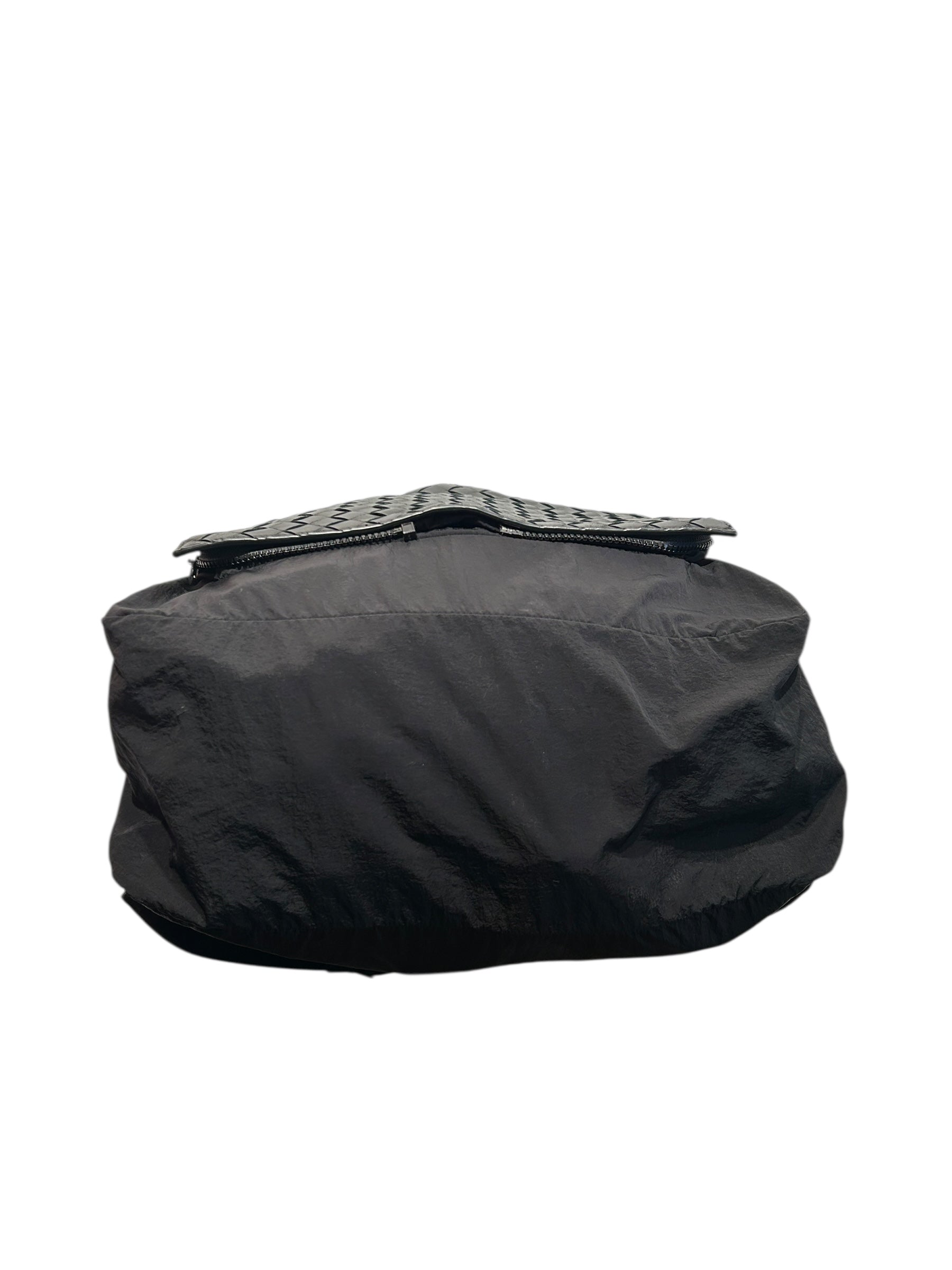 BOTTEGA VENETA/Backpack/Nylon/BLK/Intrecciato Nylon Backpack view 3