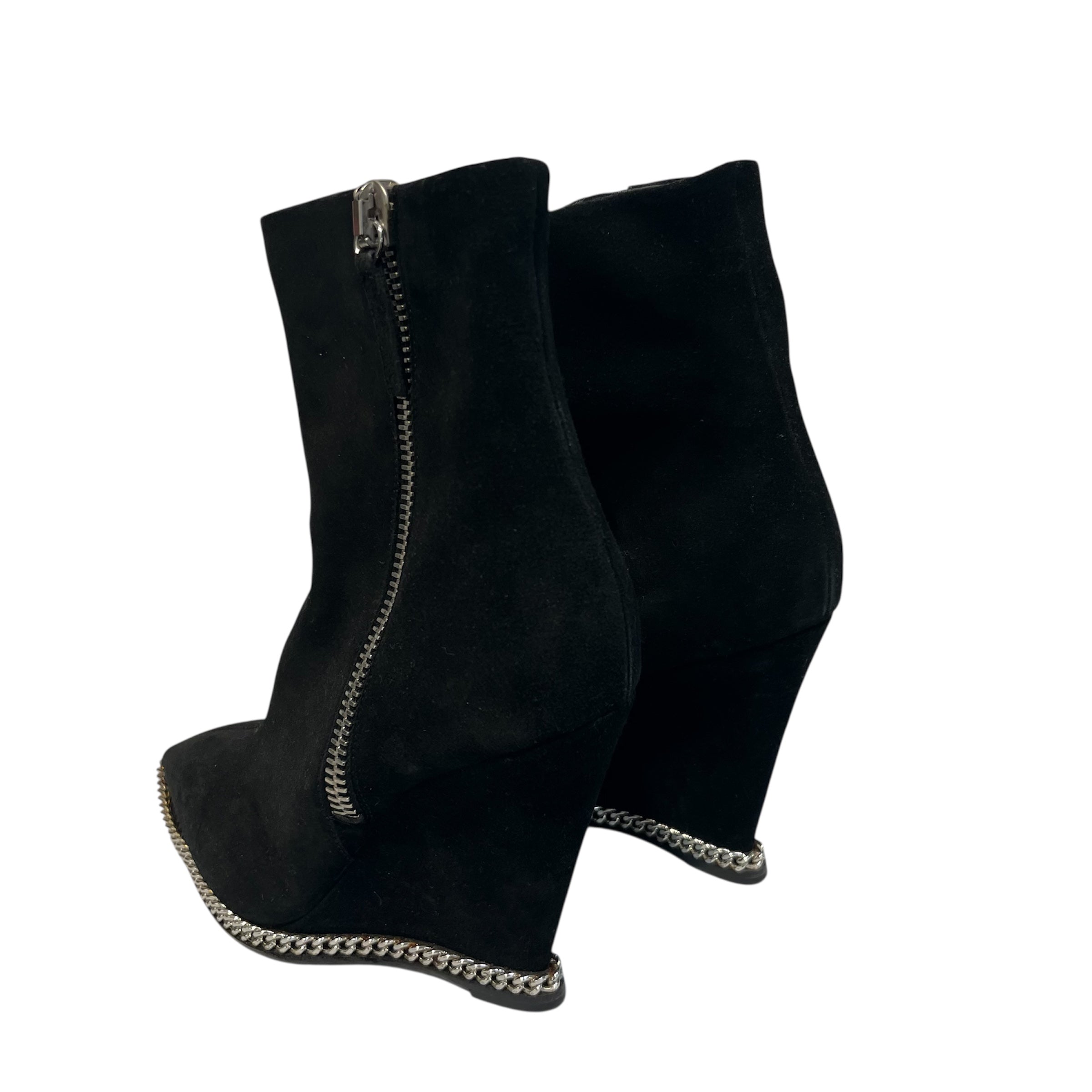 GIUSEPPE ZANOTTI DESIGN/Heels/US 9.5/Suede/BLK/ view 2