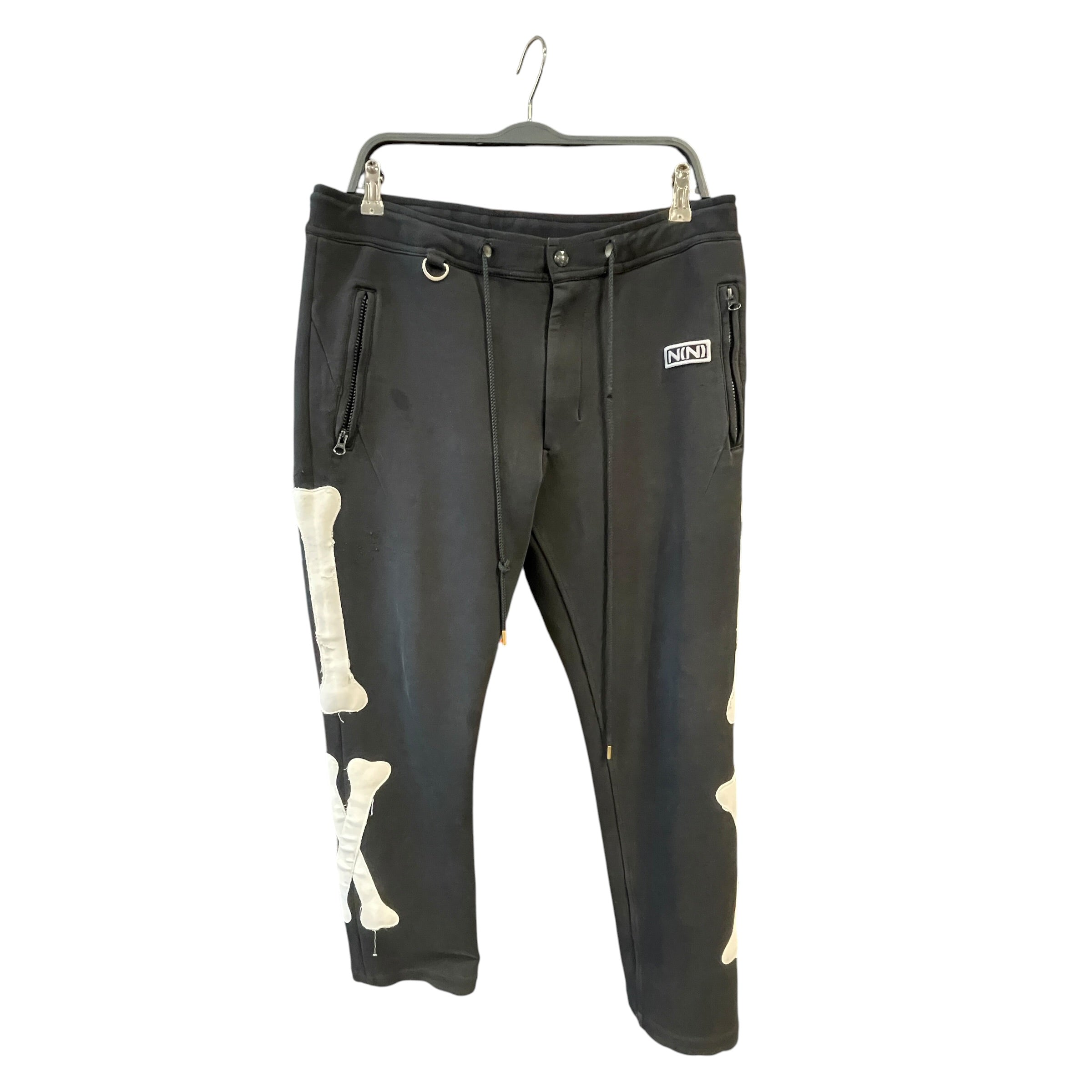 NUMBER (N)INE/Pants/Cotton/BLK/Bone Sweats view 1