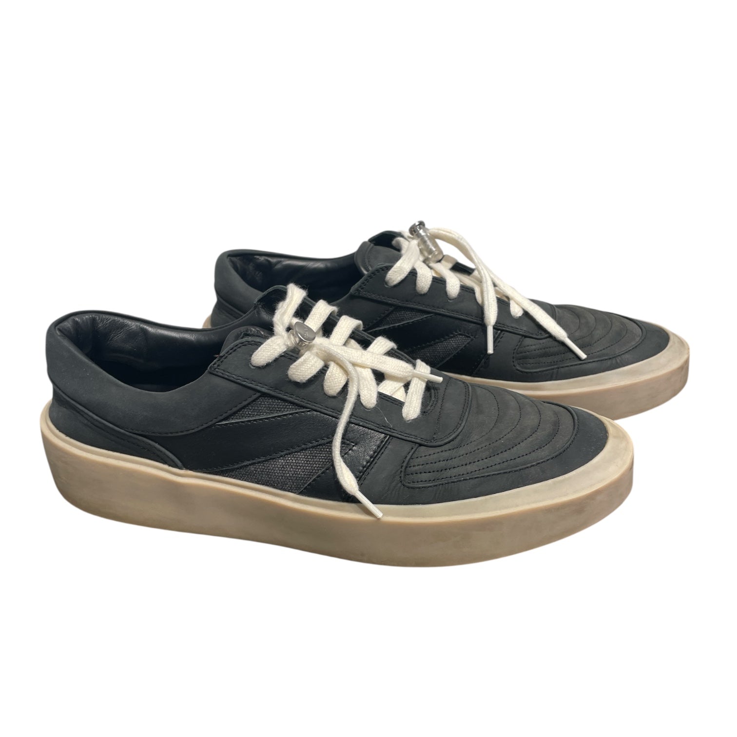 FEAR OF GOD/Low-Sneakers/EU 43/Leather/BLK/SKATE LOW` view 1