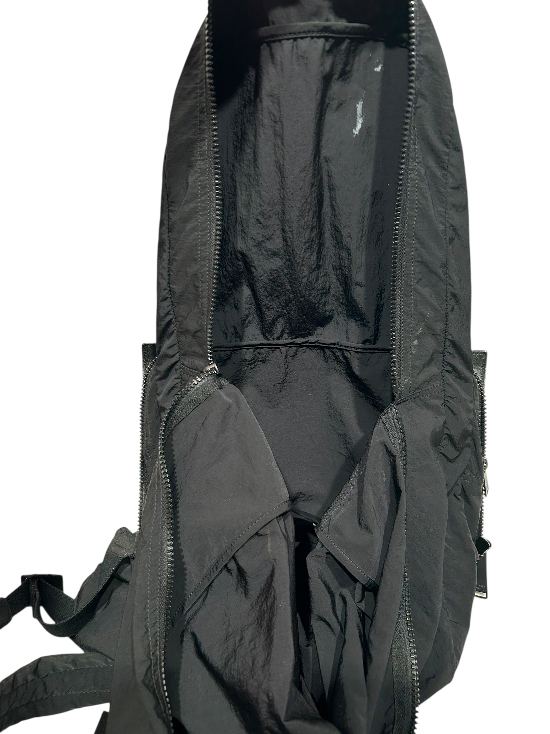 BOTTEGA VENETA/Backpack/Nylon/BLK/Intrecciato Nylon Backpack view 4