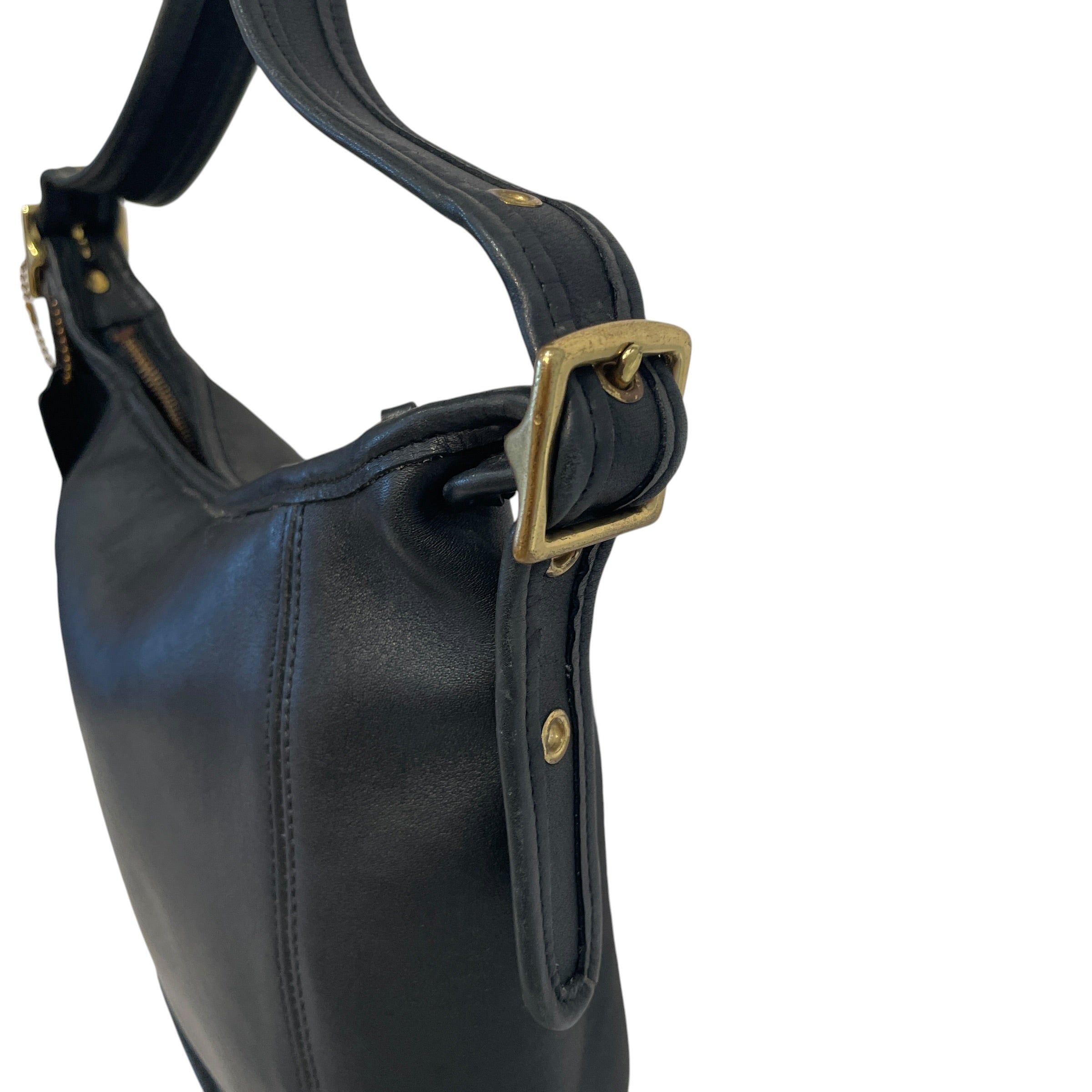 COACH/Cross Body Bag/Leather/BLK/Janice Legacy view 3