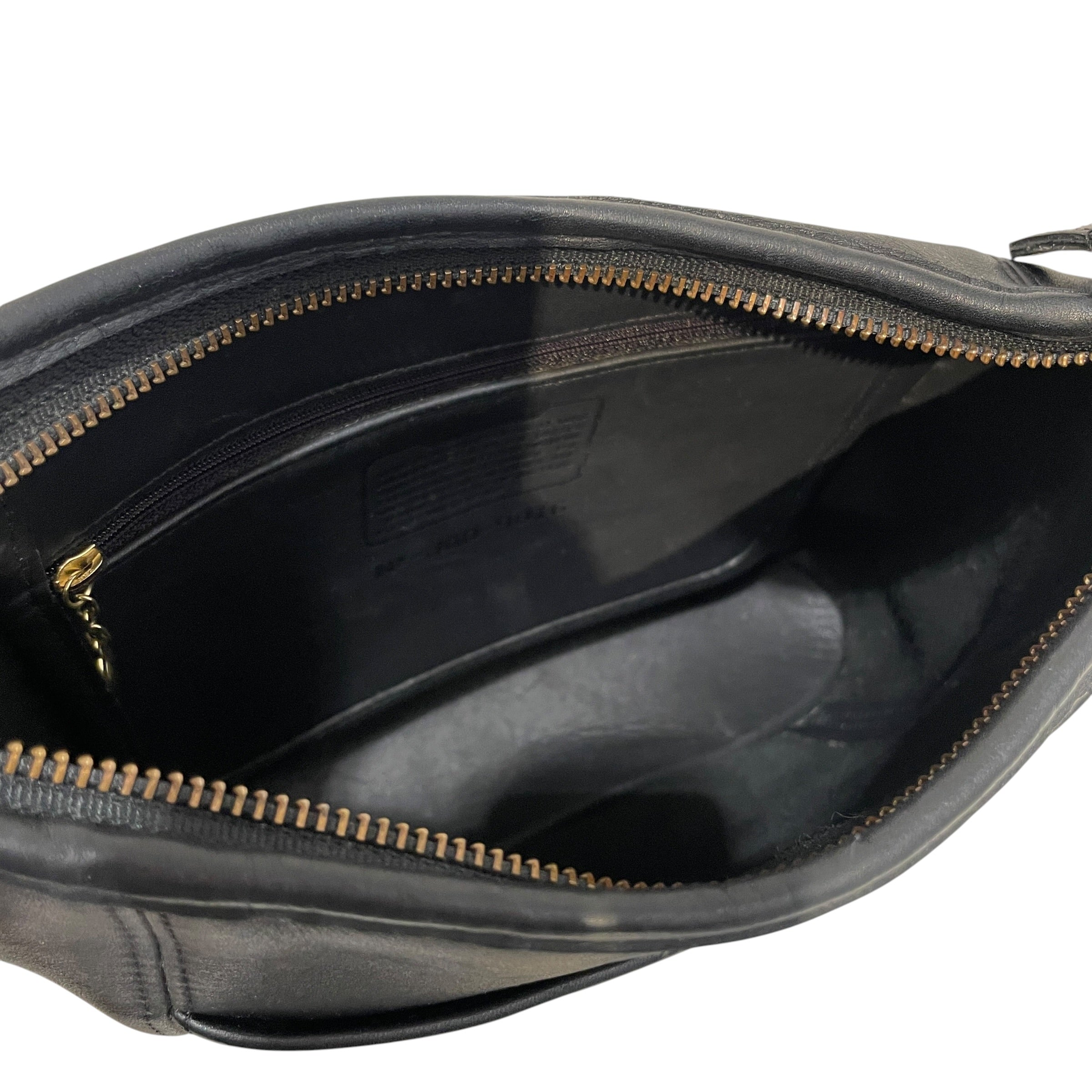 COACH/Cross Body Bag/Leather/BLK/Janice Legacy view 5