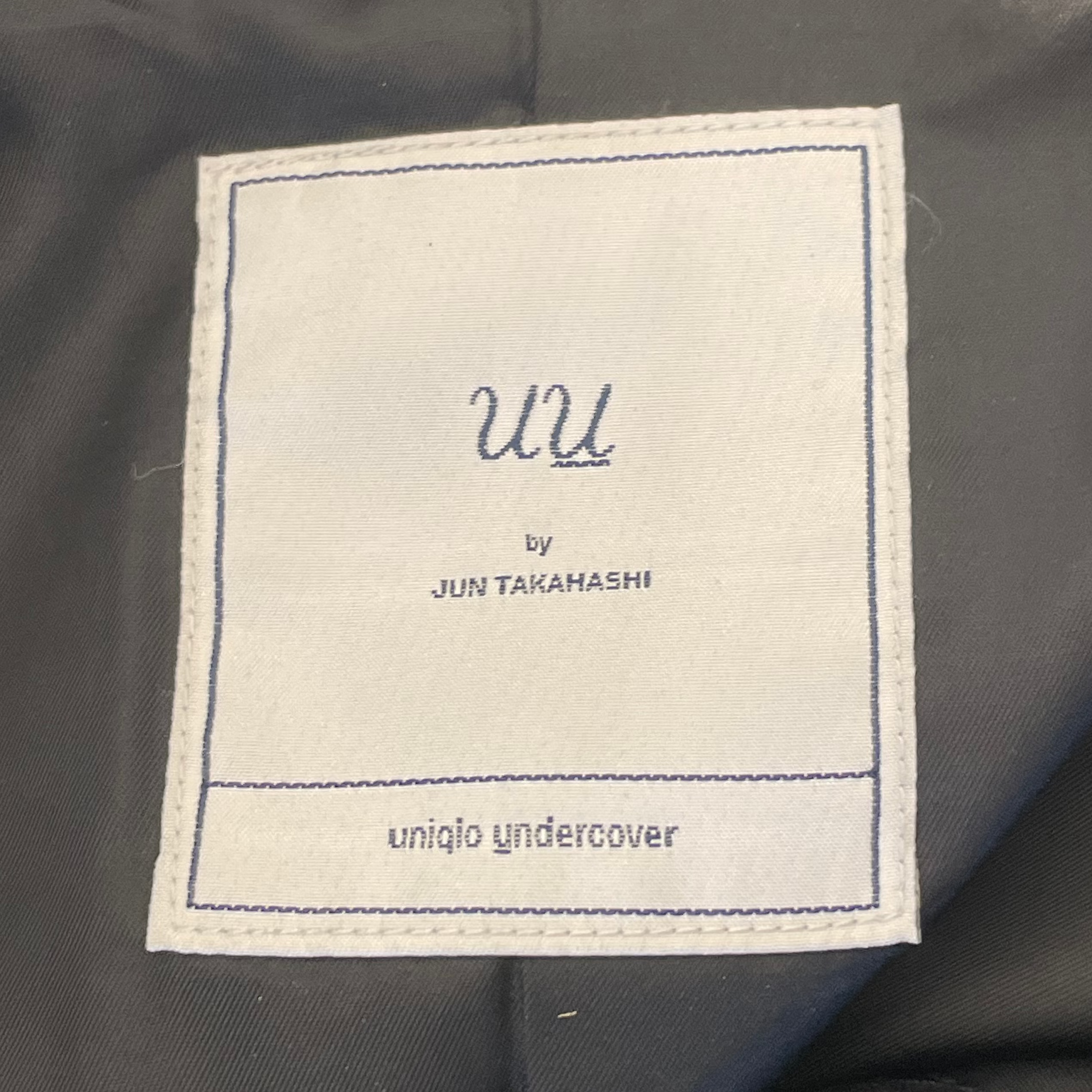 UU(UNIQLOxUNDER COVER)/Coat/M/Wool/NVY/Single Breasted/2012 FW COAT view 4