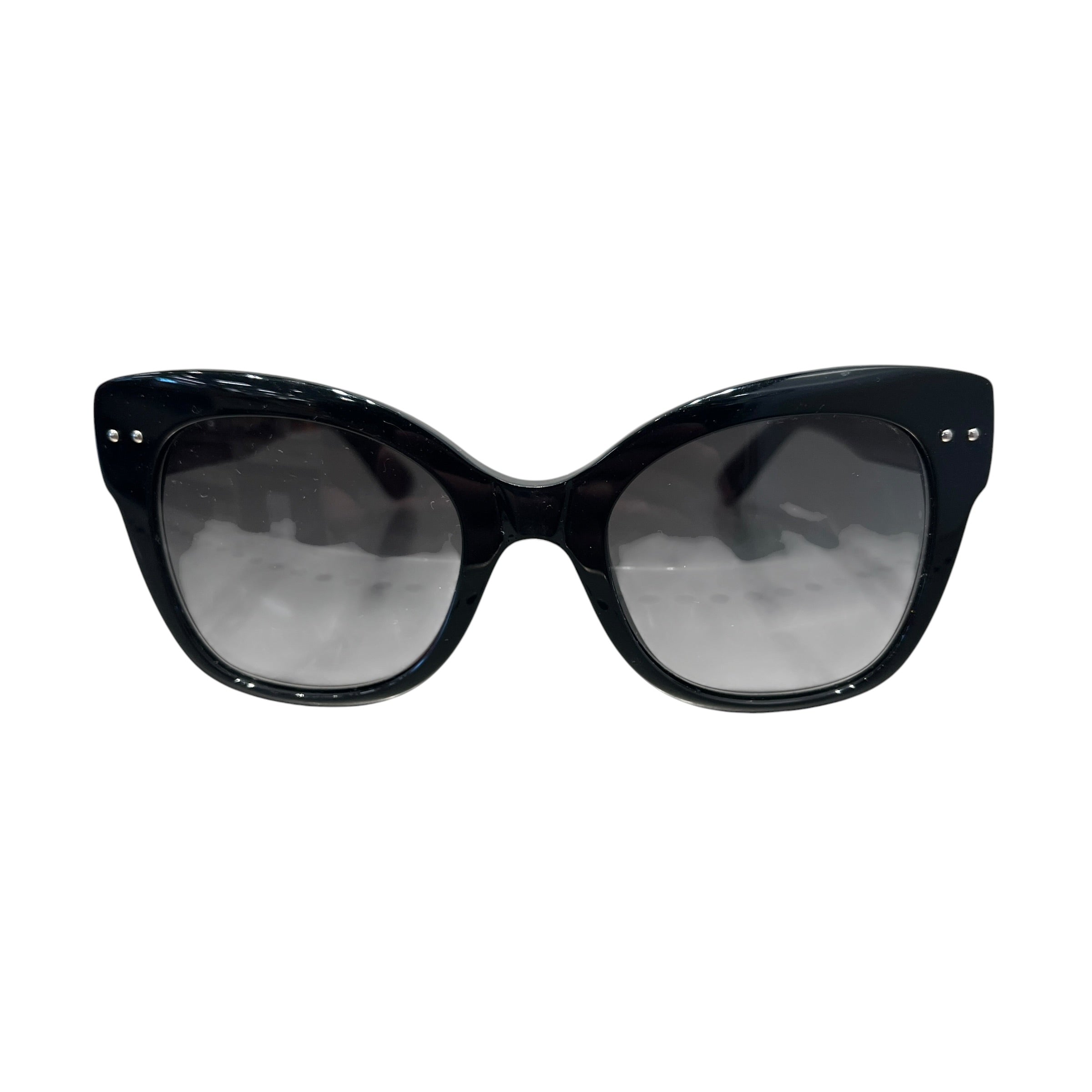 BOTTEGA VENETA/Sunglasses/Plastic/BLK/BV0083S CAT EYE view 1