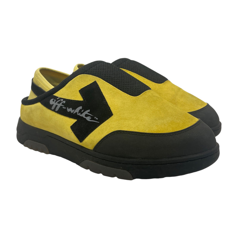 OFF-WHITE/Low-Sneakers/US 11/Suede/YEL/Slip-on/Out Of Office mule