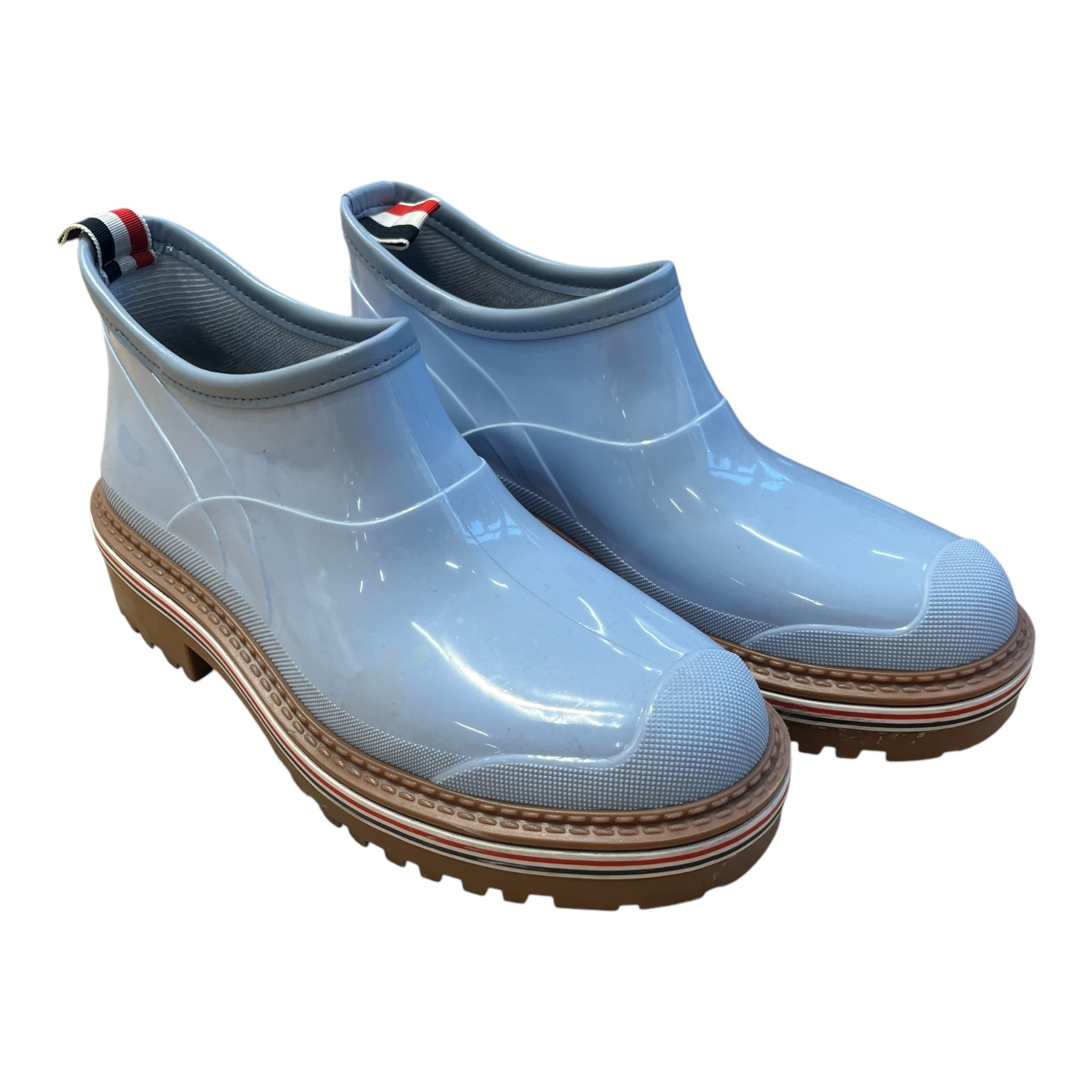 THOM BROWNE. NEW YORK/Rain Boots/US 11/BLU/RUBBER GARDEN BOOT view 1