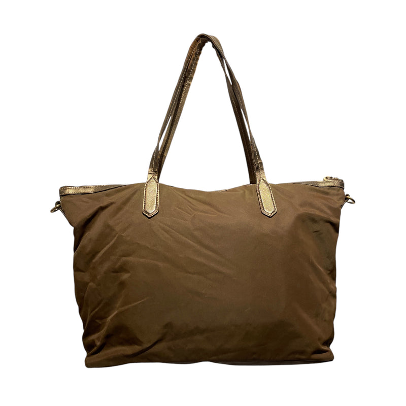 PRADA/Tote Bag/Nylon/BRW/Tessuto Tote
