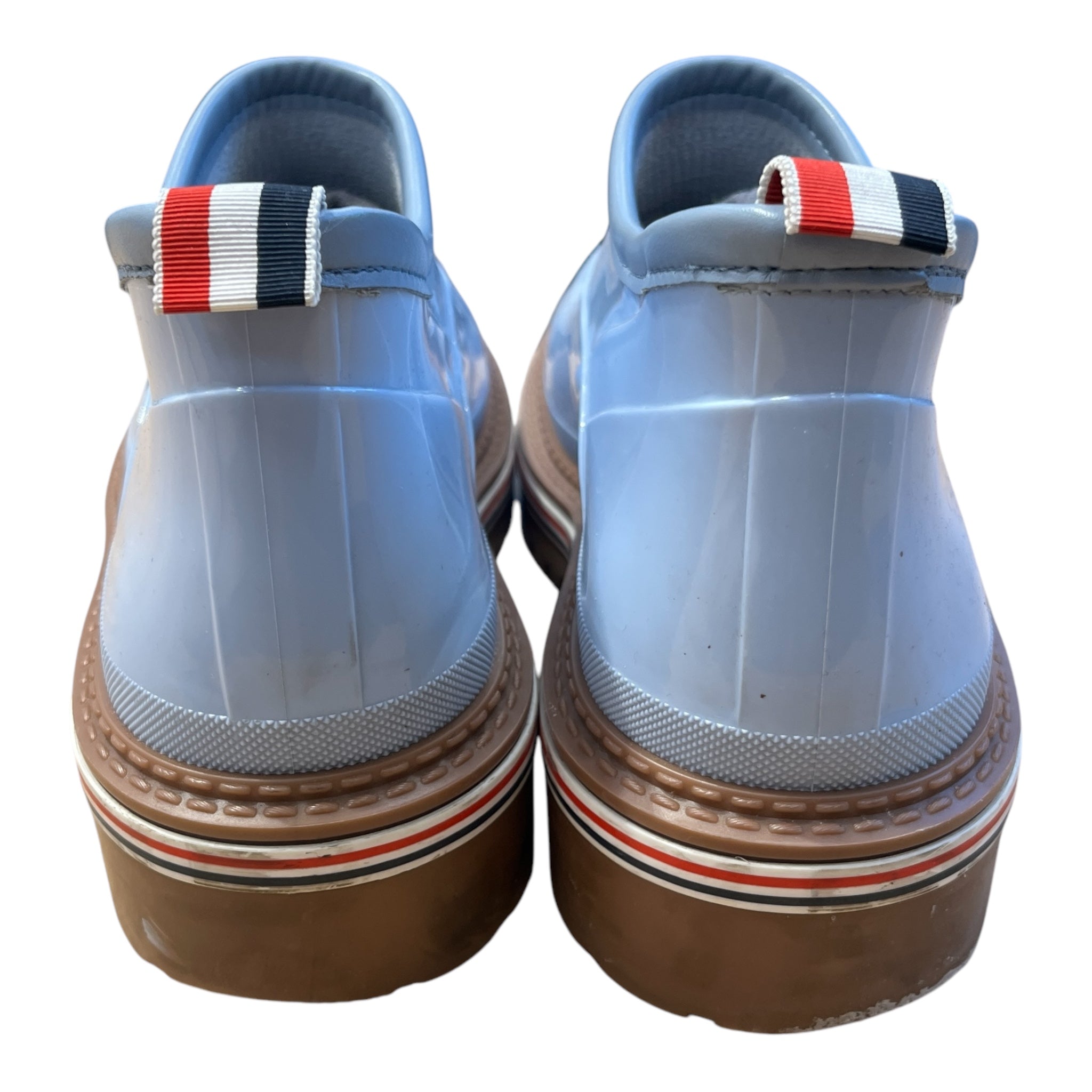 THOM BROWNE. NEW YORK/Rain Boots/US 11/BLU/RUBBER GARDEN BOOT view 3