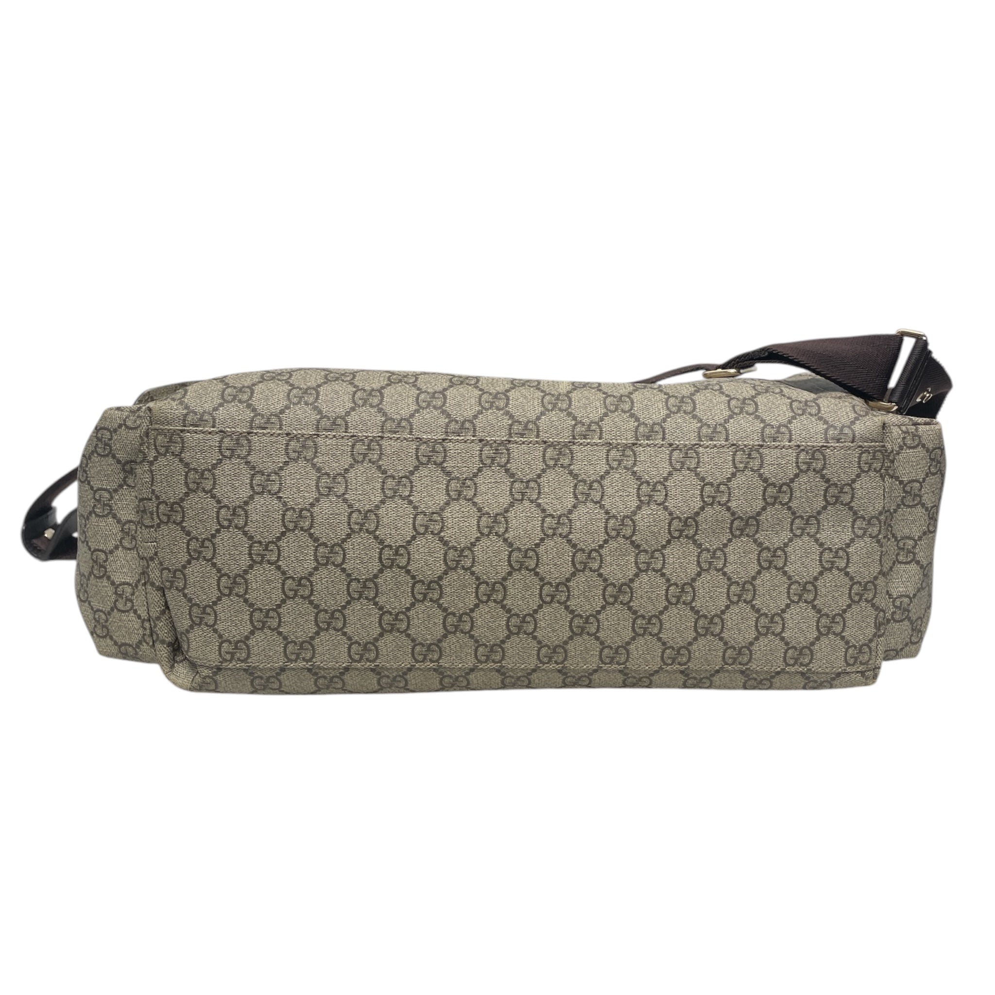GUCCI/Bag/Monogram/Leather/KHK/DIAPER BAG view 3
