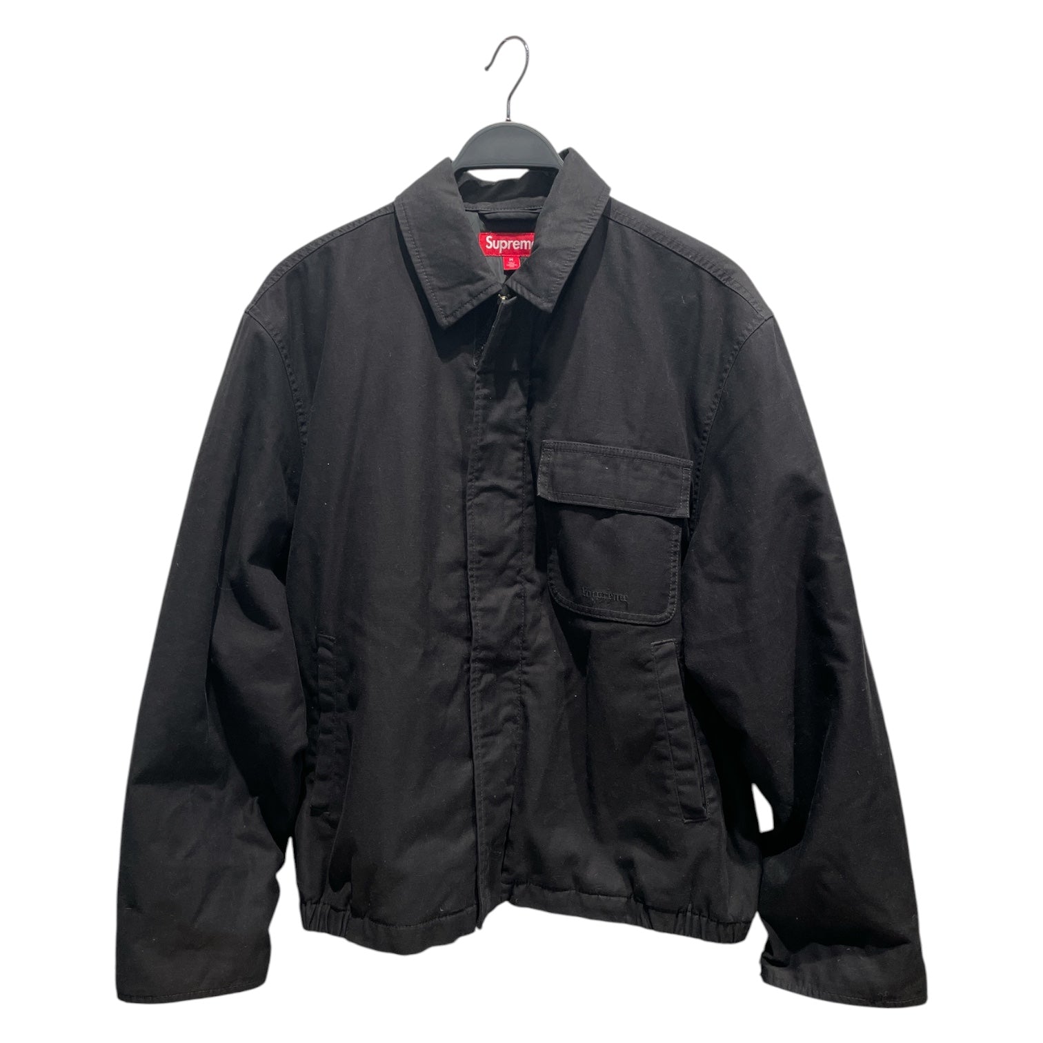 Supreme/Jacket/M/Cotton/BLK/Cordura Twill Utility Jacket view 1