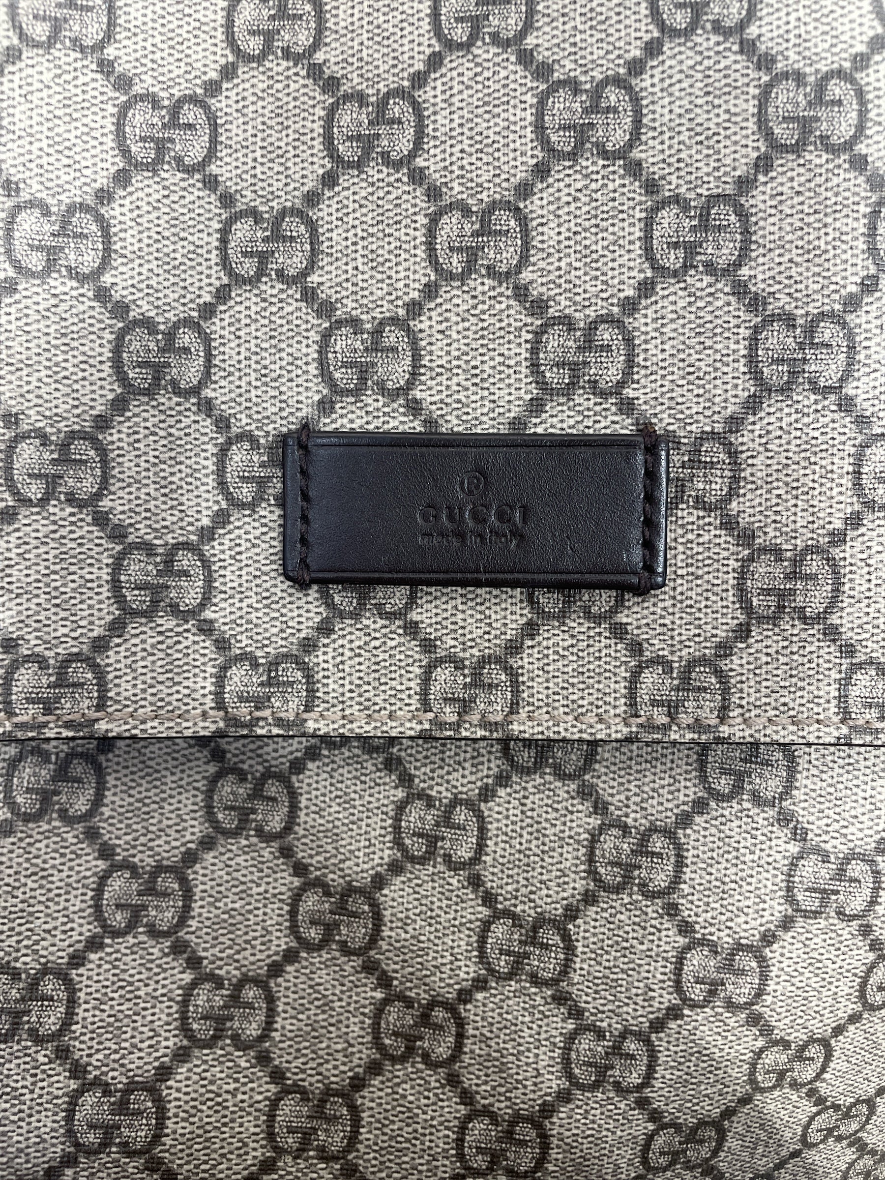 GUCCI/Bag/Monogram/Leather/KHK/DIAPER BAG view 5